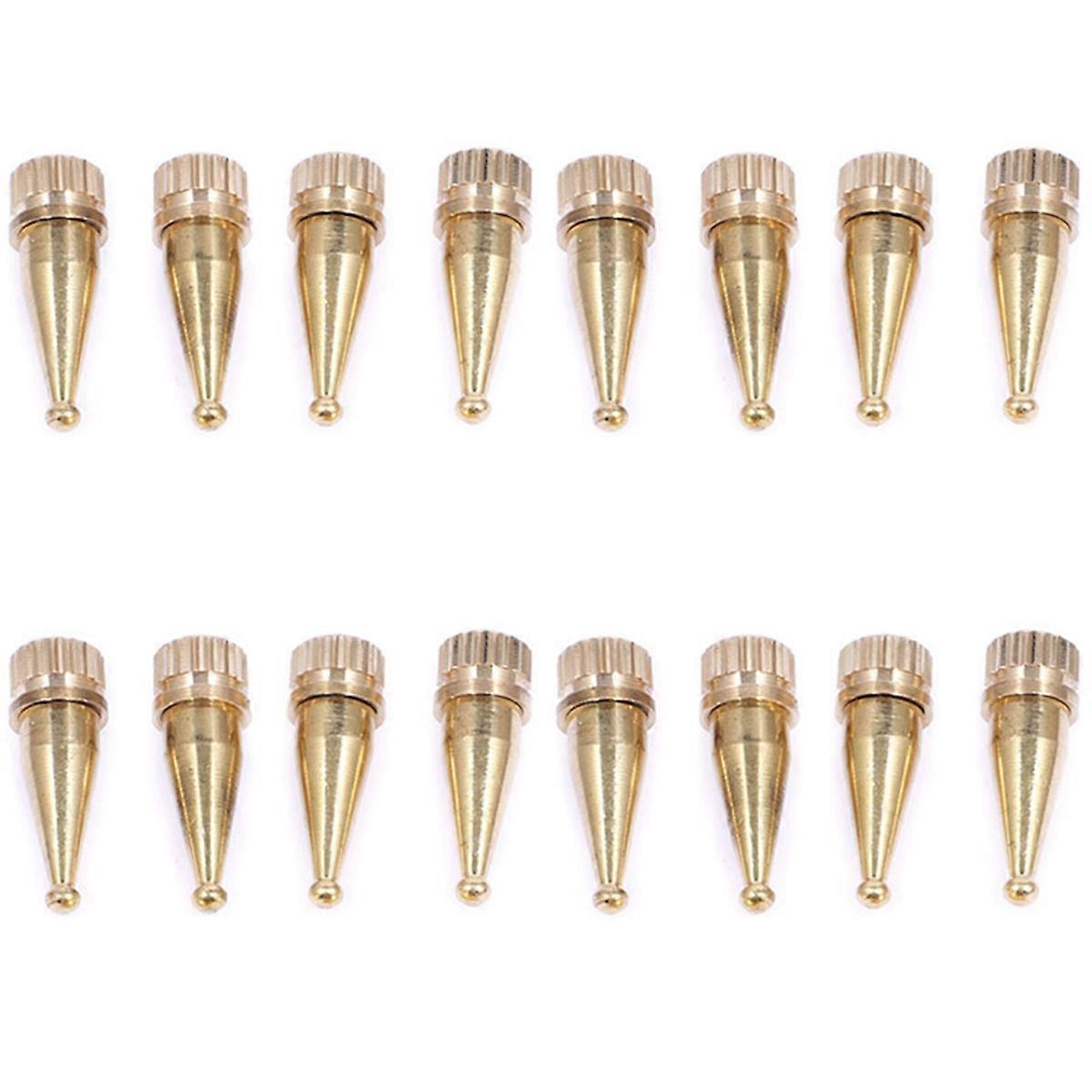 Speaker Spikes for Hi-Fi Feet, Speaker Stands, Copper M8 Thread,36.2mm(H) 16Pcs