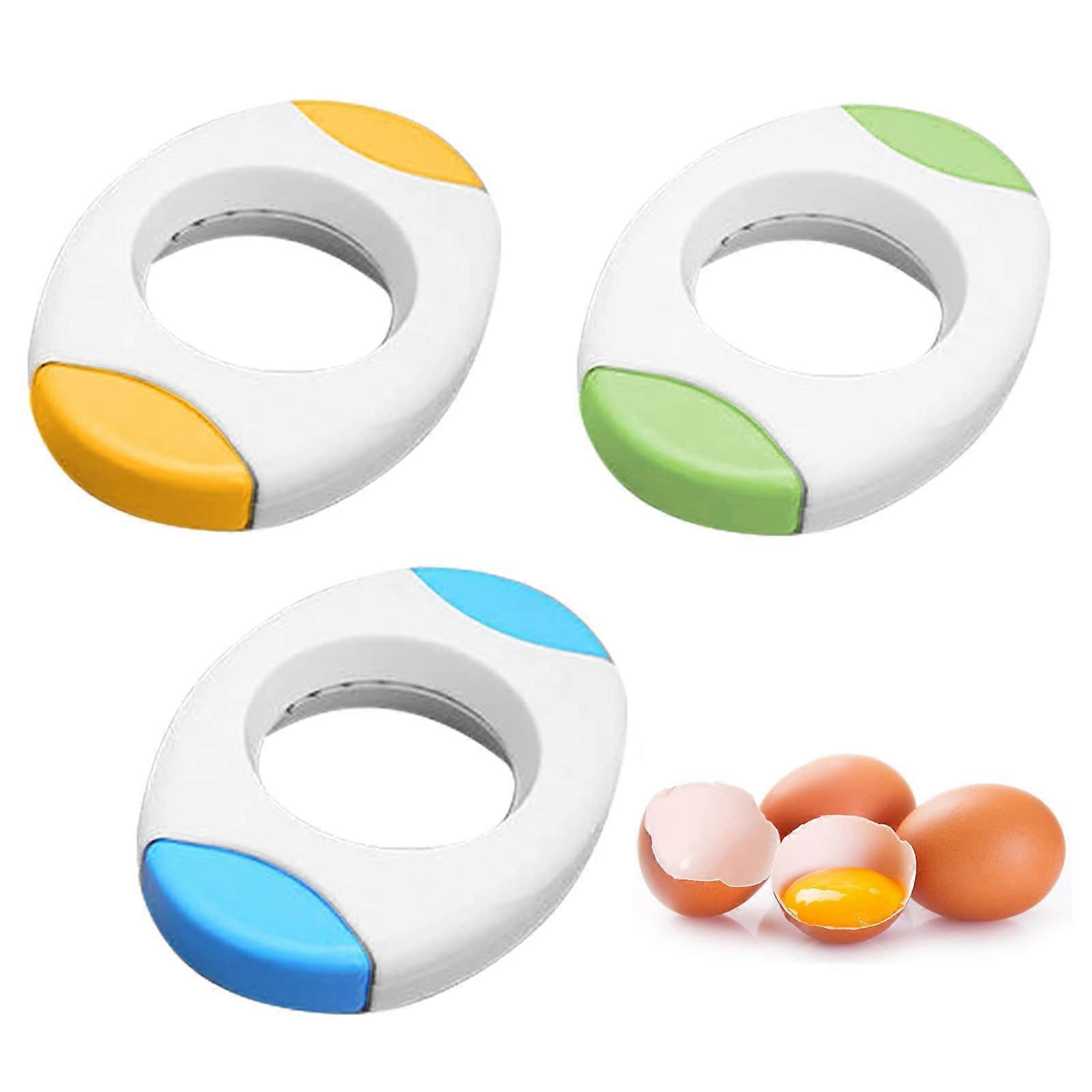 3pcs Egg Shell Cutter-Creative Egg Shell Separator-Shell Opener-A Good Helper for Kitchen (AAA)