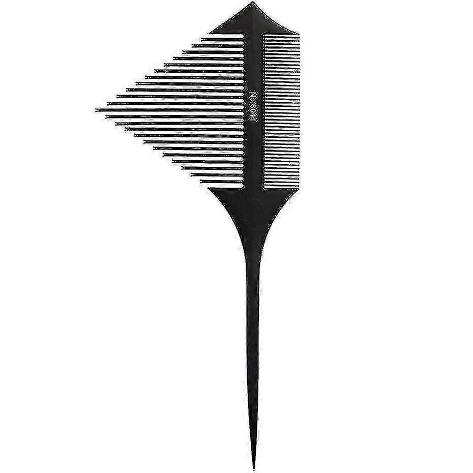 Portable Double-sided Pointed Tail Triangle Pick Comb for Hair Dyeing