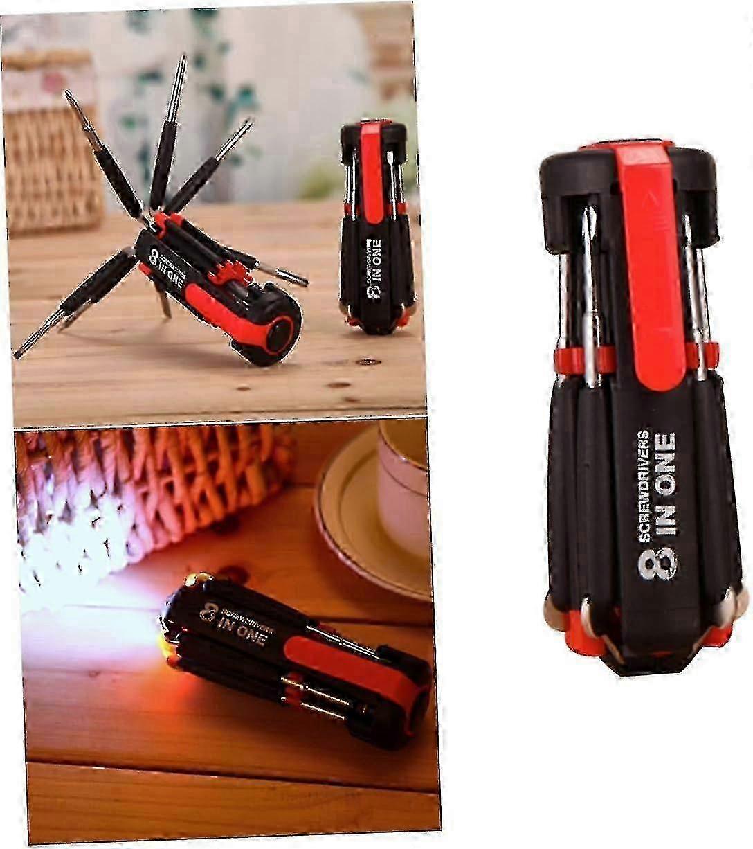 8in1 Multifunction Screwdriver Pen Tool with Plate Pen Style