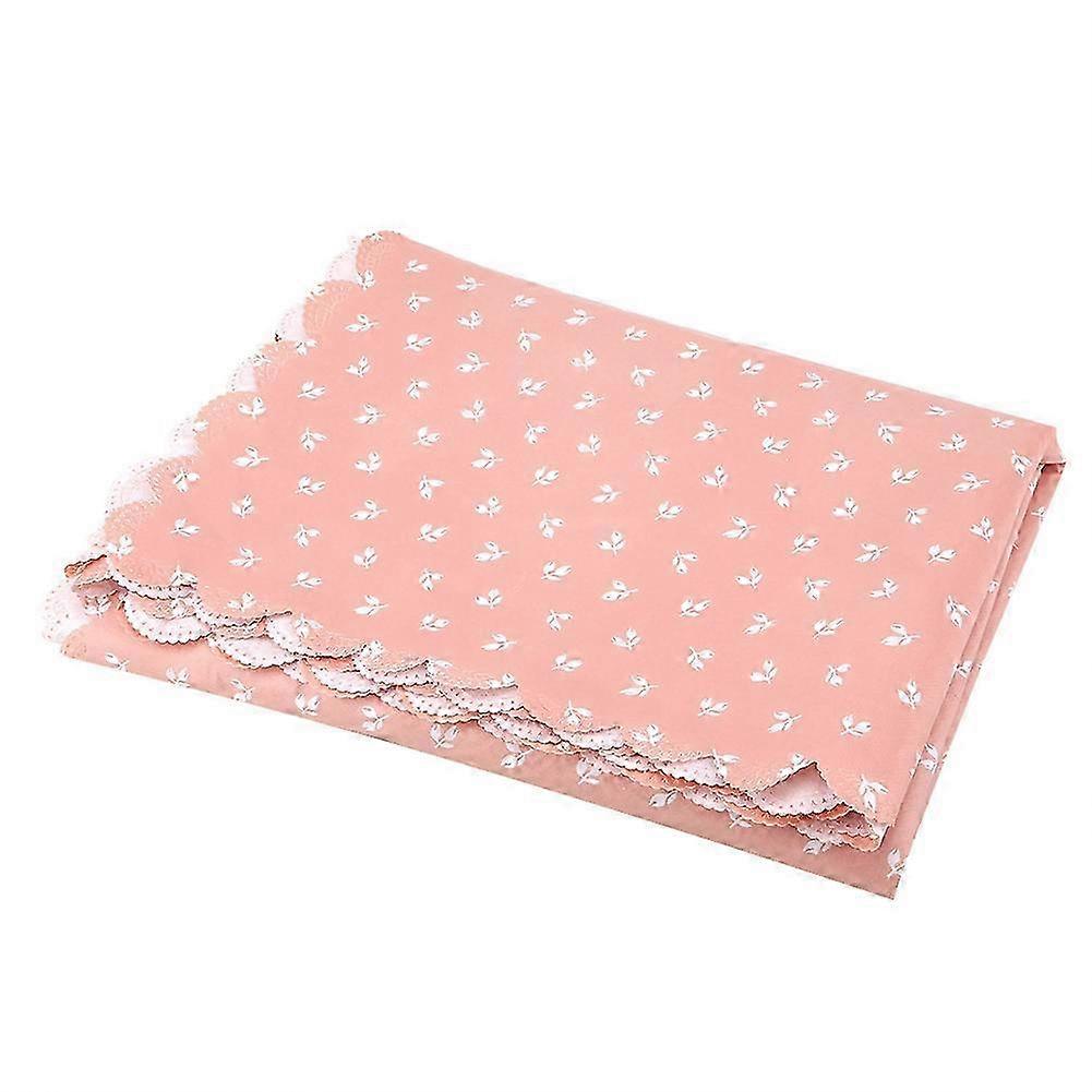 Waterproof Anti Oil Polyester Table Cloth for Dining Kitchen Table Cover Protector Party Red