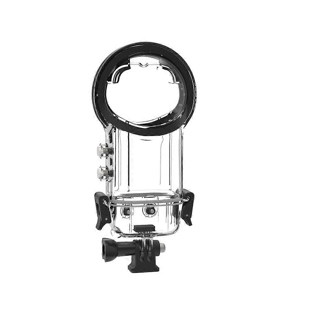 40M/131FT Invisible Case for Insta360 X4, Protective Underwater Diving Housing Shell with Bracket Accessories for Insta360 X4 Action Camera