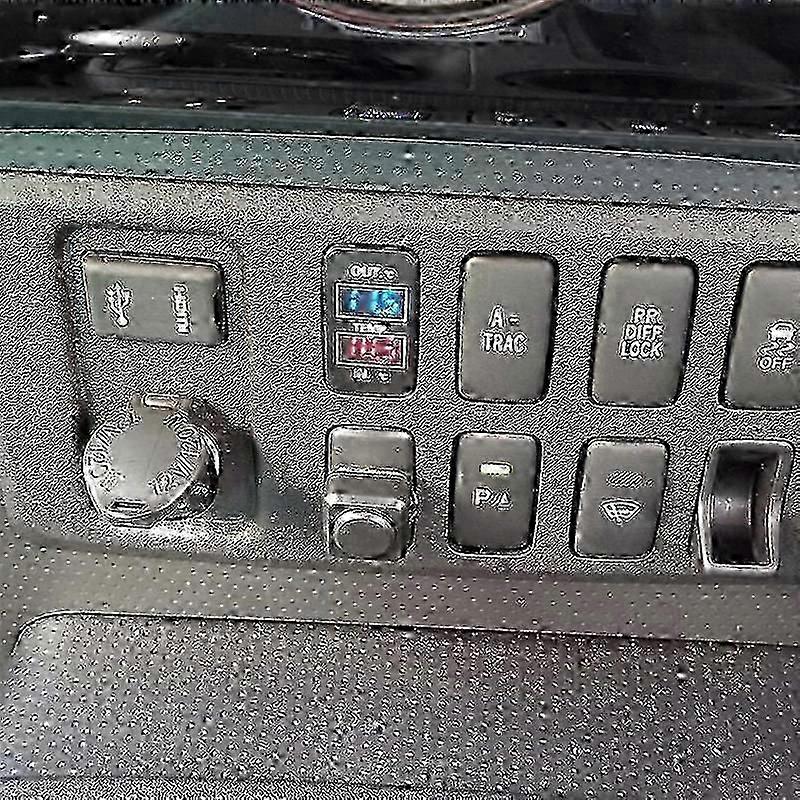 Dual Temperature Display Inside and Outside the Car Dual Temperature Sensor for Prado Prius