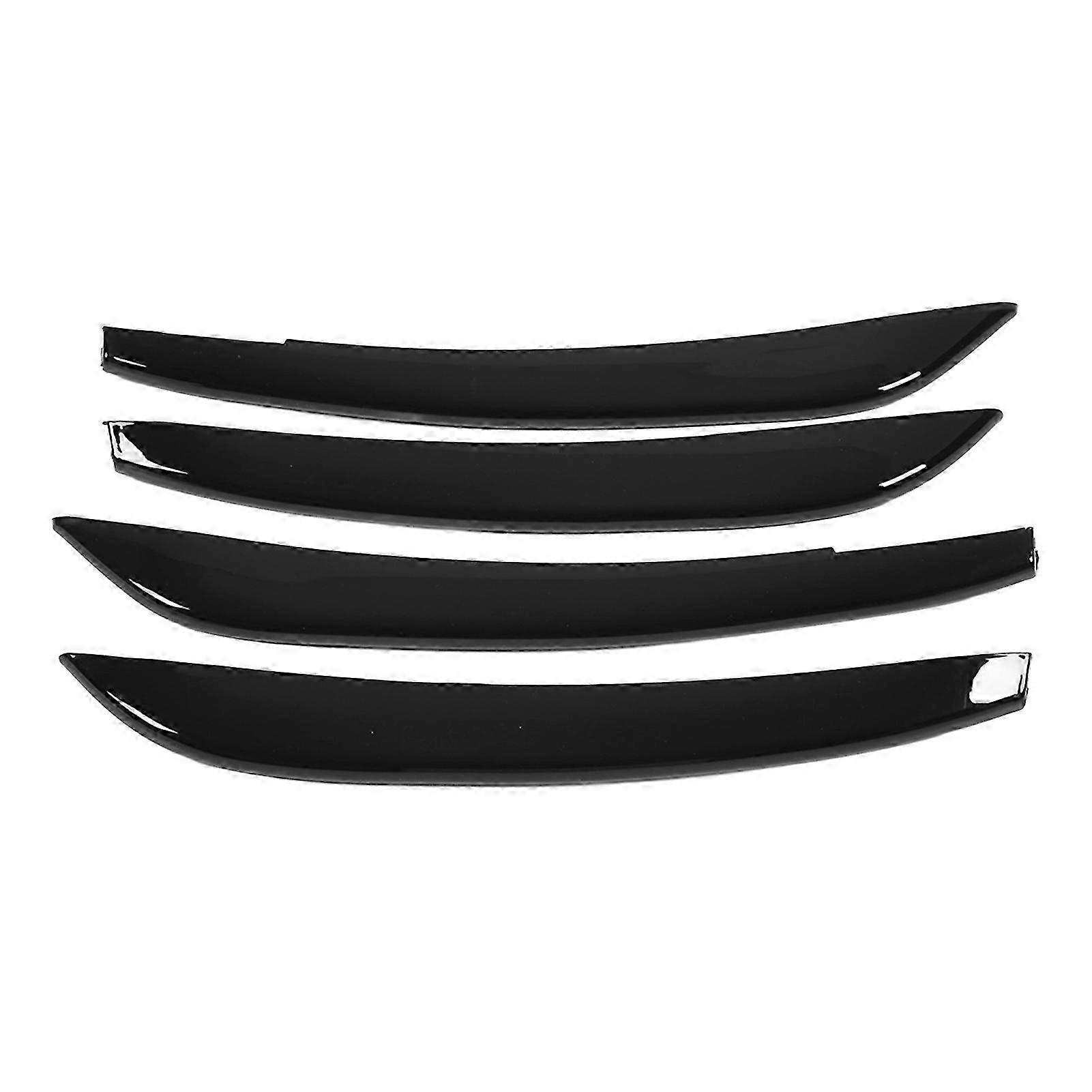 4Pcs/Set Front Bumper Fog Light Grille Cover Trim Replacement for Compatible with Some Brand Models