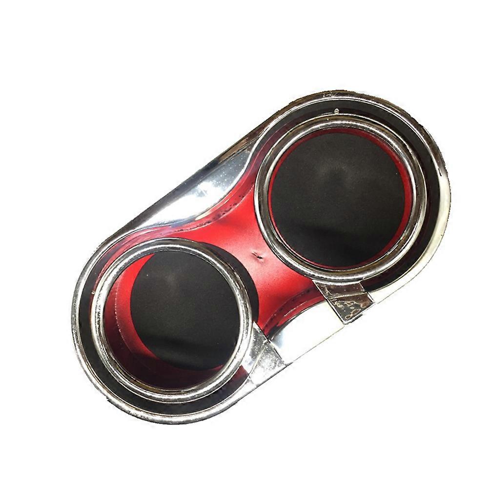 Water Bottle Car Holder Universal Car Cup Stand Dual Hole PP Material Vehicle Use 1Pcs