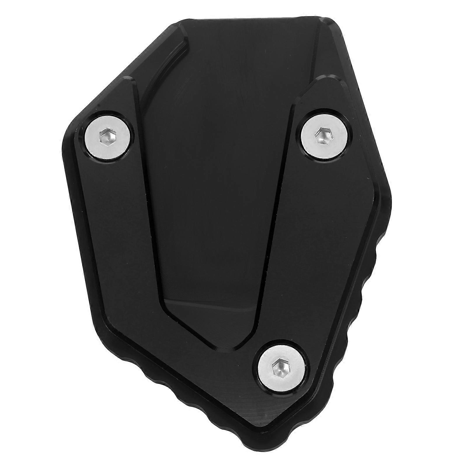 Motorcycle Kickstand Pad Side Stand Extension Plate Lightweight Compact Non Slip Design Outdoor Parking Protection Accessory for Motorbike Enthusiasts