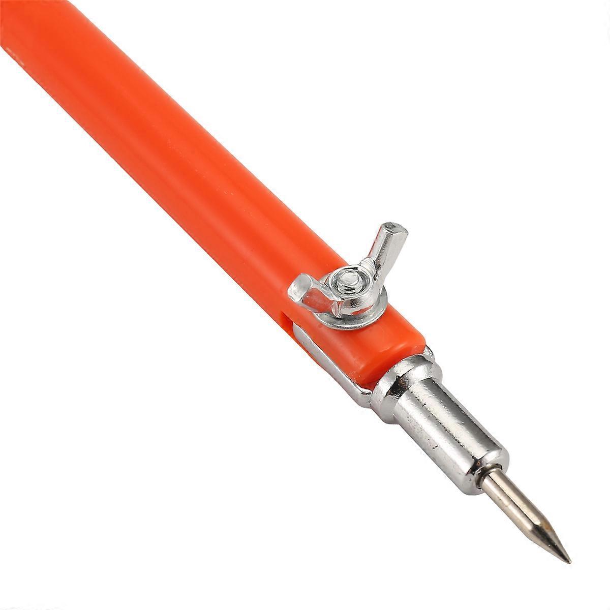 Carpenter Precision Pencil Compasses Large Diameter Adjustable Dividers Marking and Scribing Compass for Woodworking S