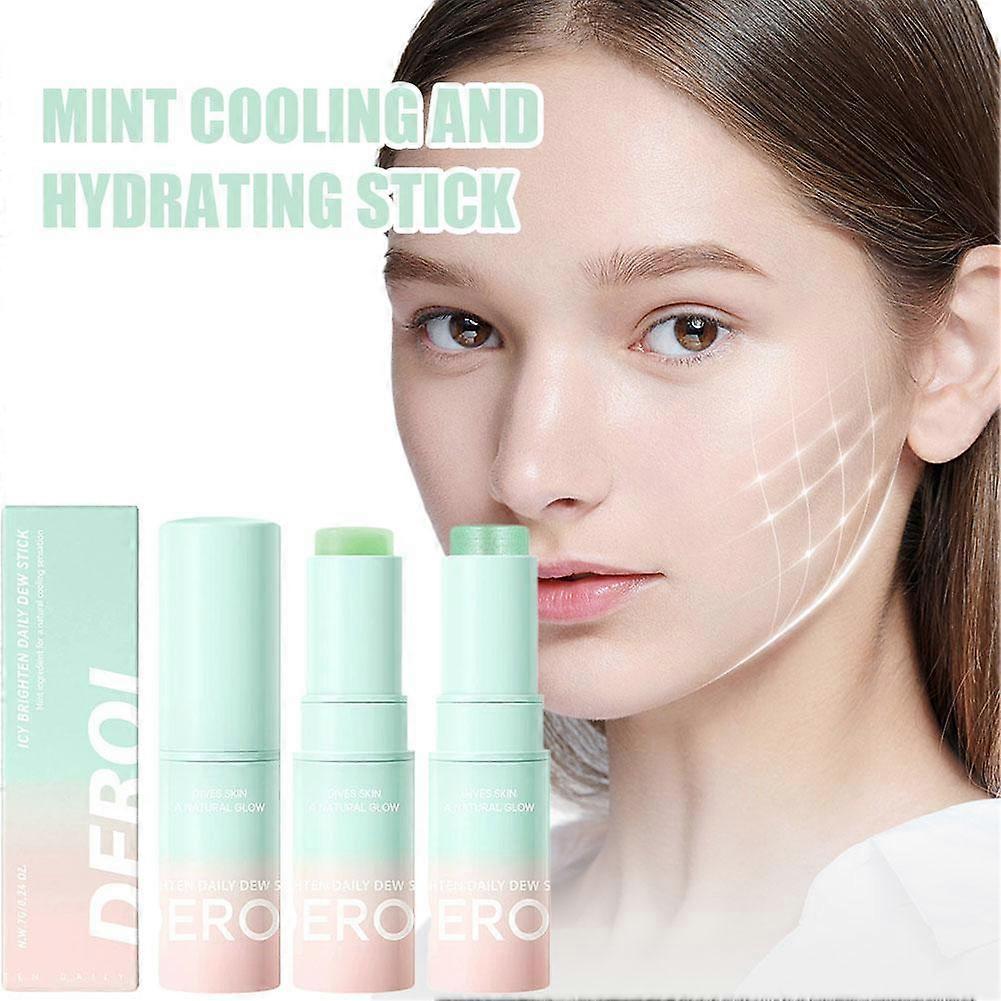 01 Clear (A) $ Mint Cooling Moisturizing Stick Apply to Moisturize Facial Skin Moisturizing Stick Collagen Anti-Wrinkle Cream Diminish Eye Lip Neck