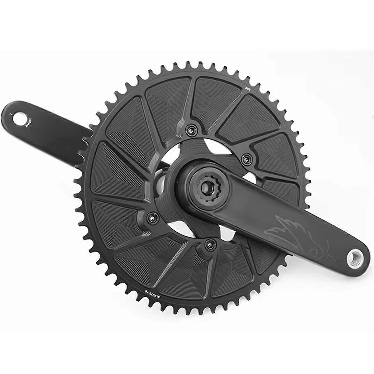 Road Bike Chainring 110 BCD, Compatible with 9S 10S 11S 12S, Available in 48T Sizes, Solid Bicycle Chainwheel