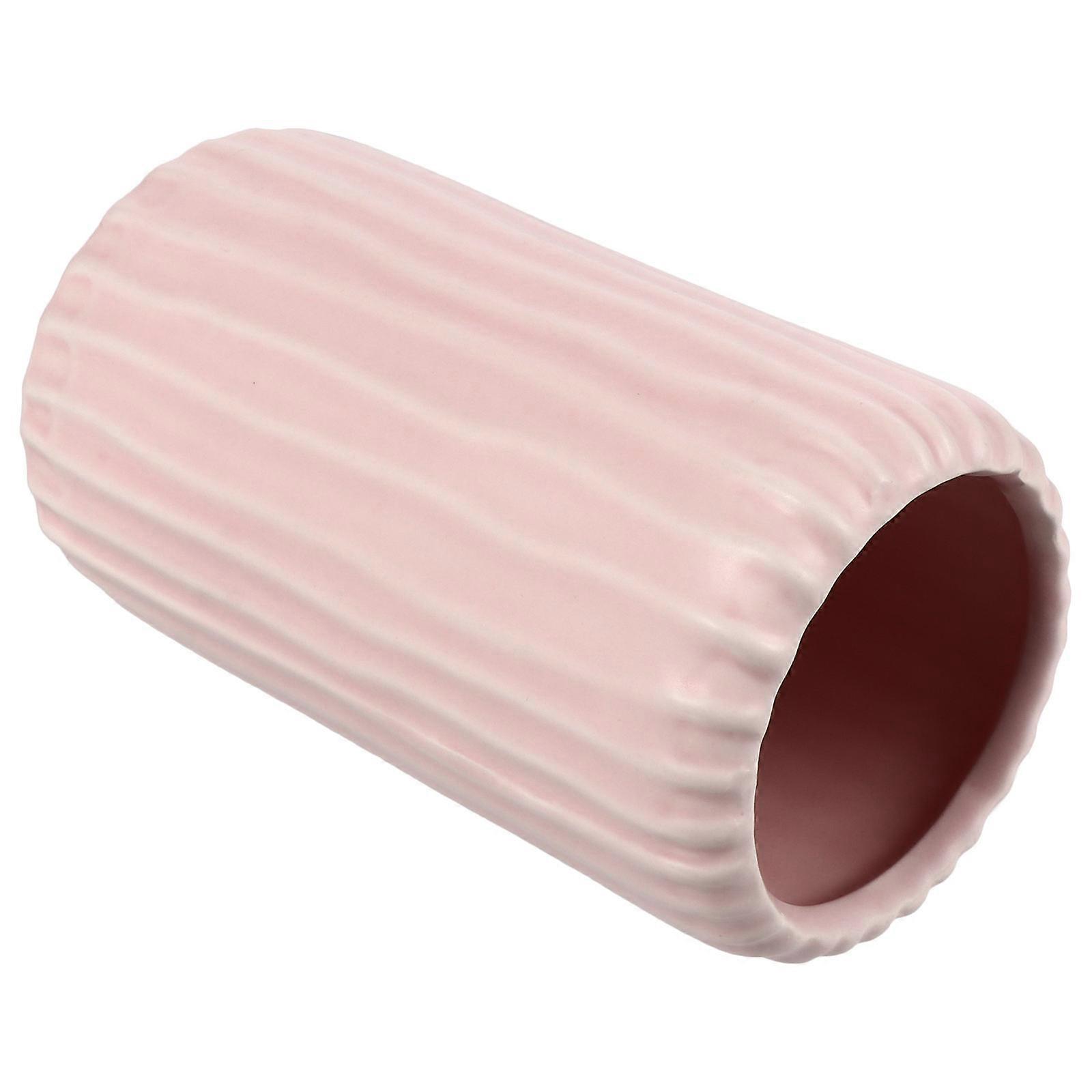 1Pc Nordic Style Flower Pot Ceramic Pink Basin Succulent Plant Pots Accessories
