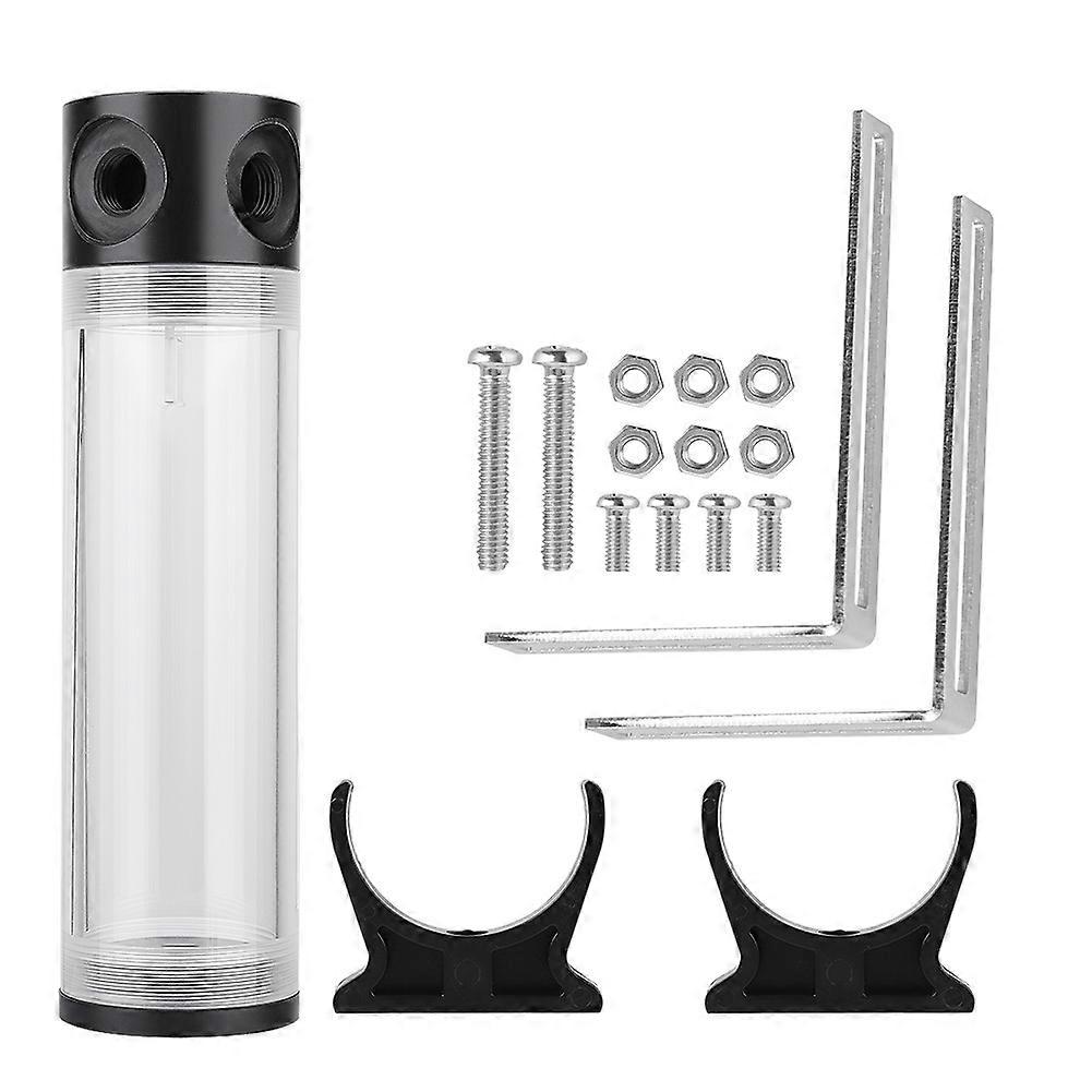 50mm Diameter G1/4 Thread DIY Extra Long Cylinder Water cooled Tank for Computer Cooling 190mm