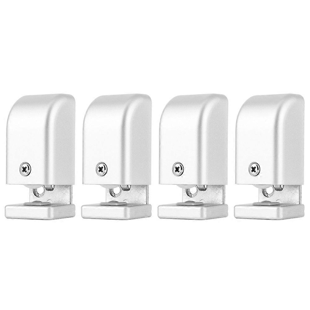 4Pcs Adjustable Sliding Door Stopper Roller Guide Hardware Accessory for Automatic Door