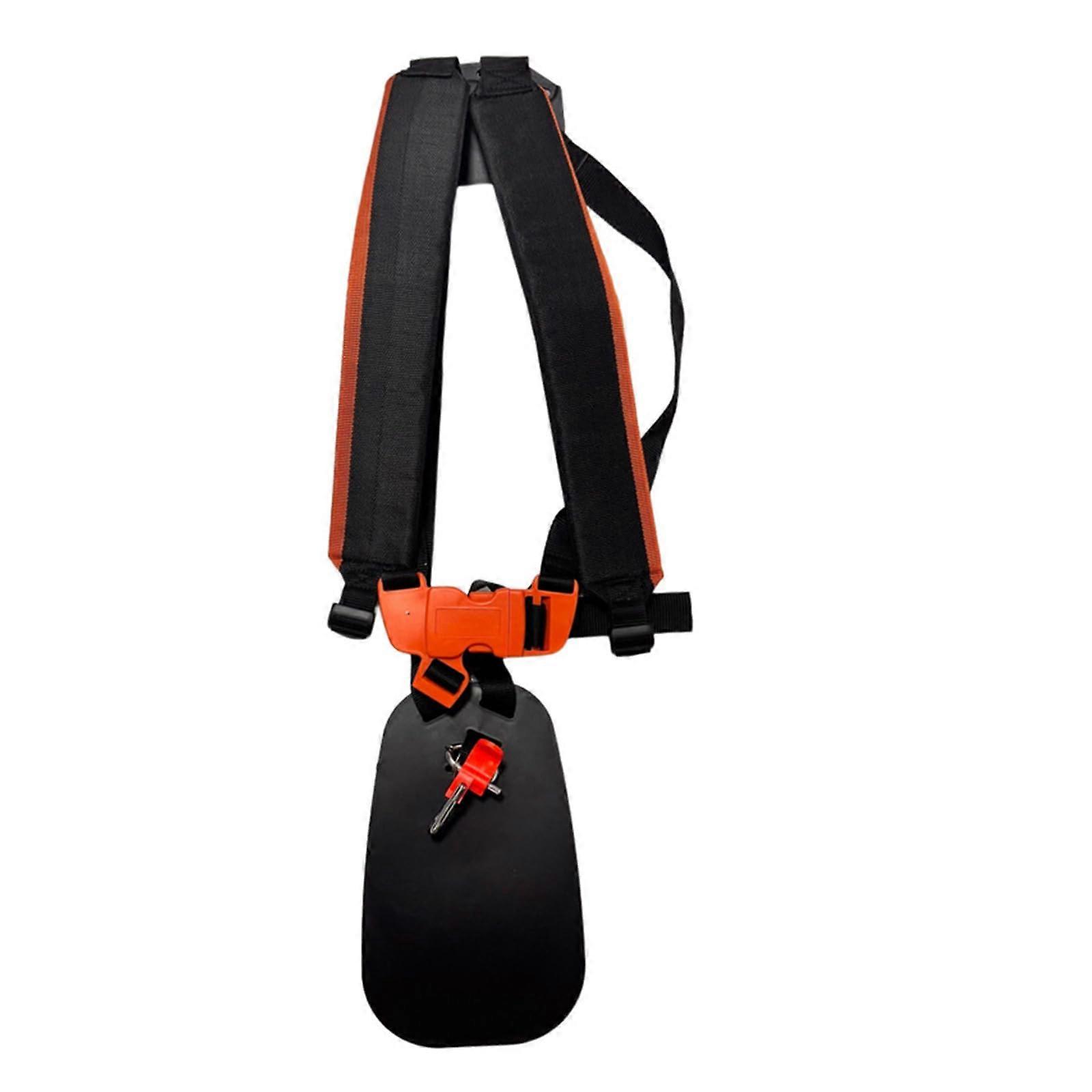 Double Shoulder Strap Adjustable Cable Tree Padded Strap For Cord And Brush Holder Designed To Reduce Load