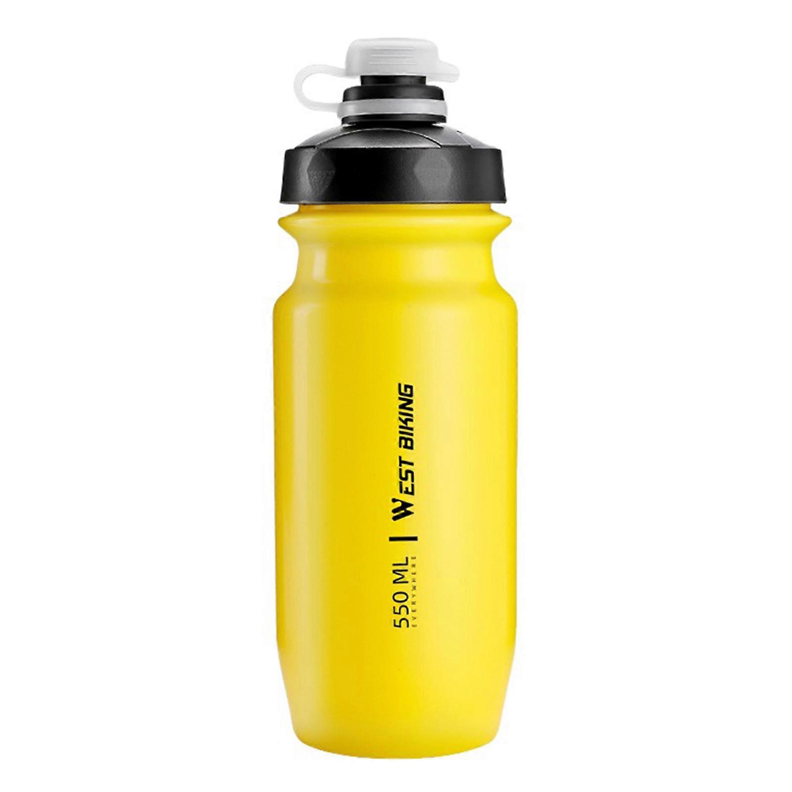Mountain Bike Water Bottle Squeeze Bottle Squeezing Type Leakproof Reusable Cup for Riding Cycling