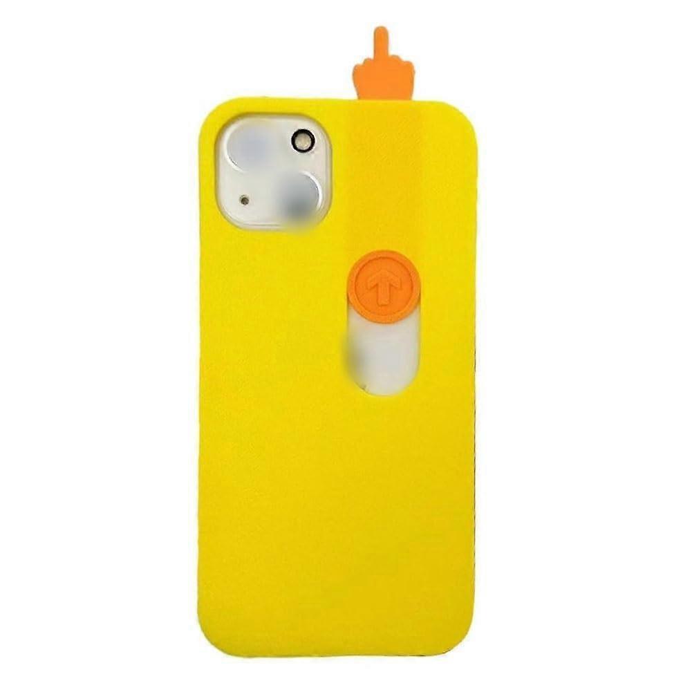 3D Printed Middle Finger Sliding Phone Case for iPhone 13 Pro