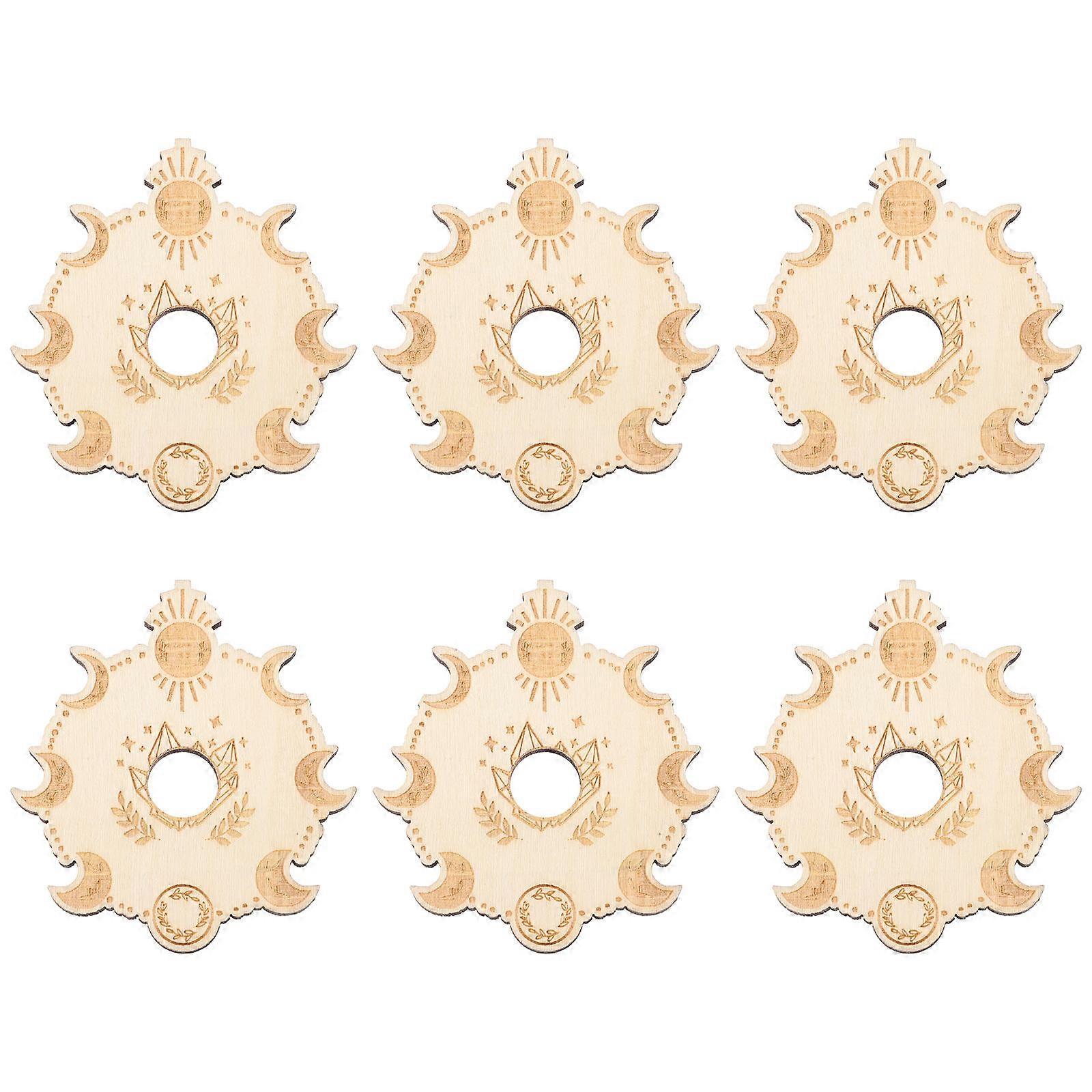 Crystal Sphere Display Stand for Ball Storage Beige Color and Sturdy 6 Pieces