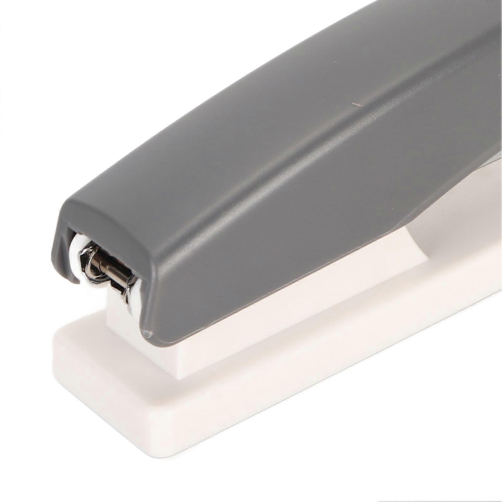 Desktop Stapler 20 Sheets Capacity Prevent Slip Portable Small Stapler for Office School Home 2pcs Gray
