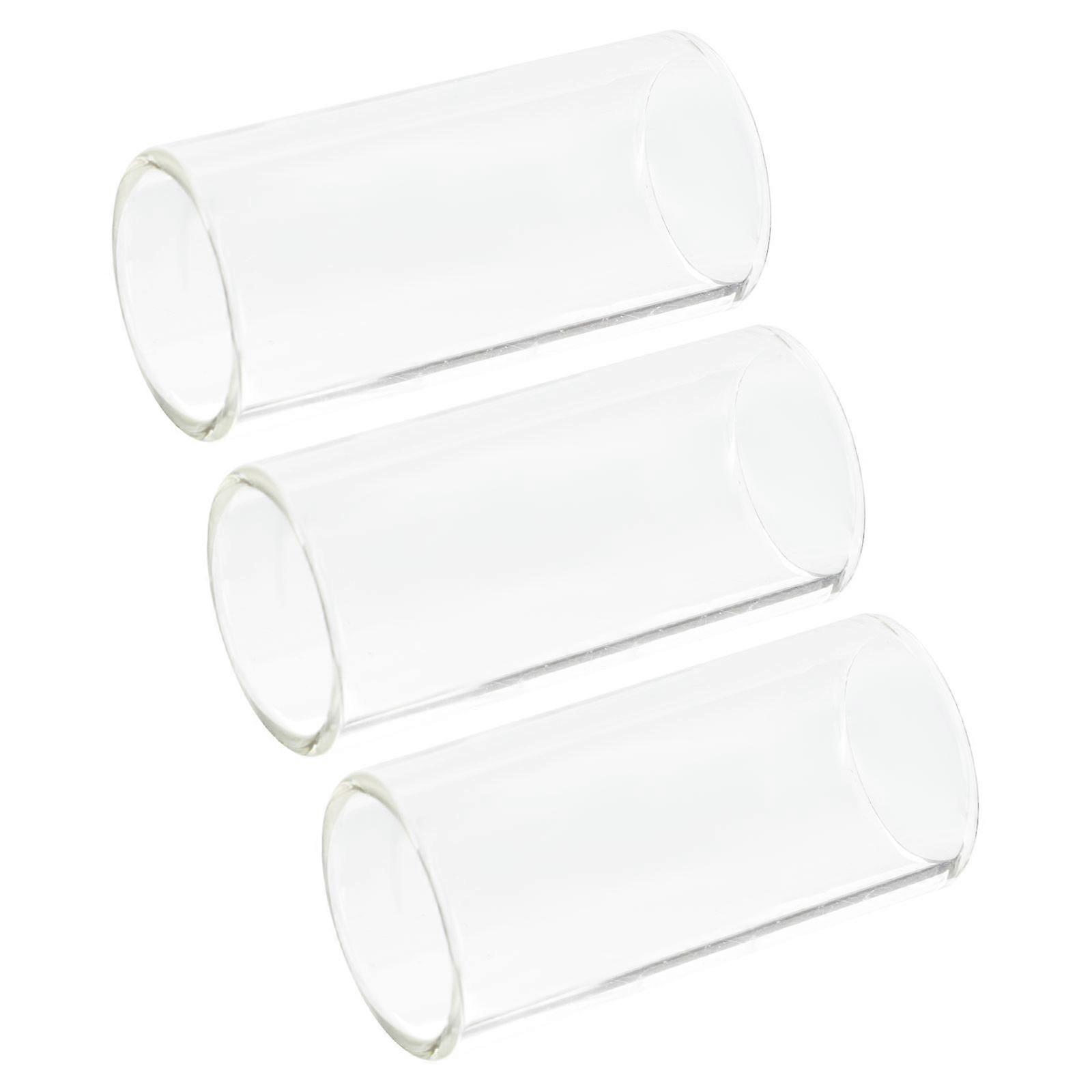 3pcs Breathable Guitar Finger Protectors Reusable Glass Fingertip Covers for Comfortable Playing Durable Design for Guitarists and Musicians