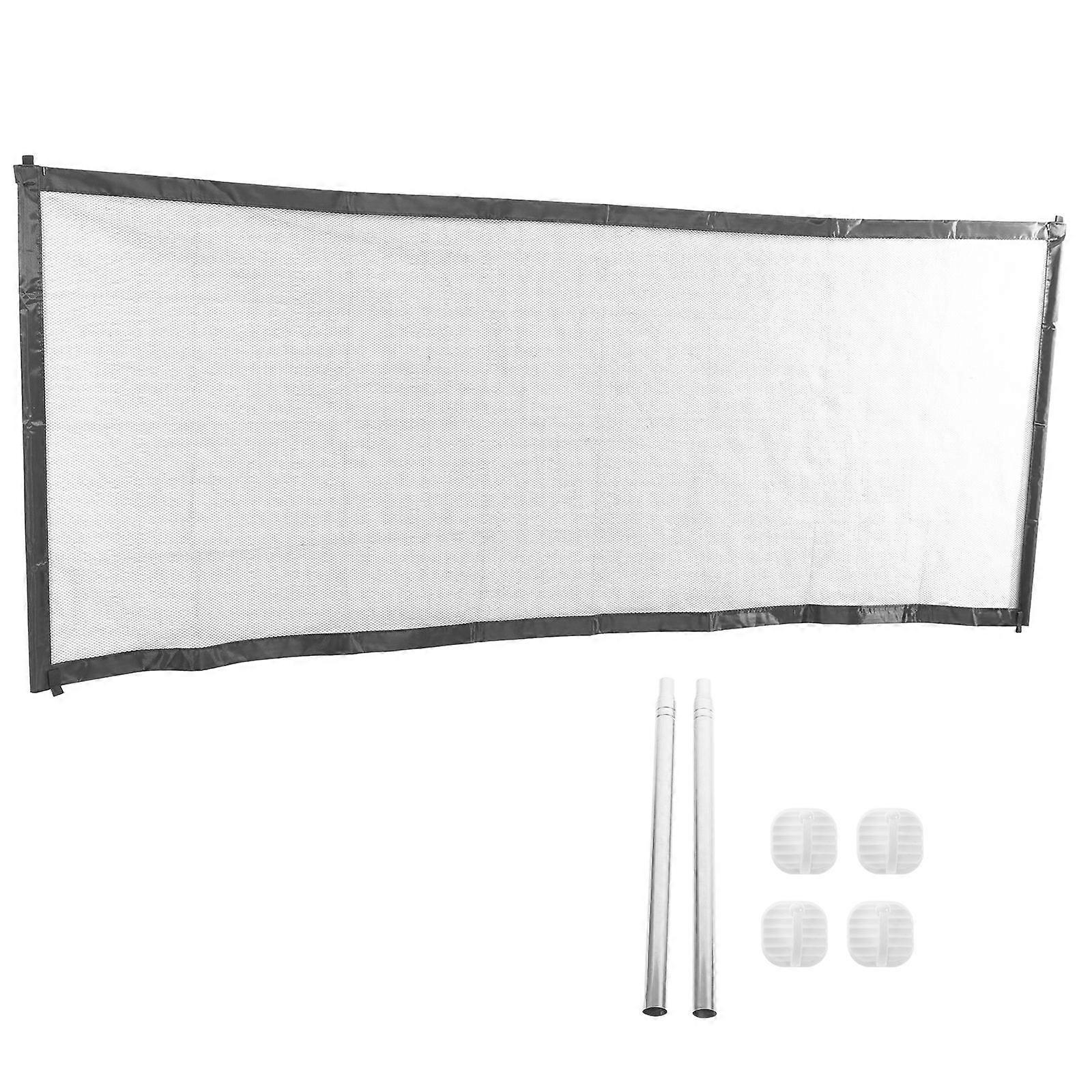Portable Pet Fence for Dogs Made from Nylon and Stainless Steel Assorted Color 180x72cm