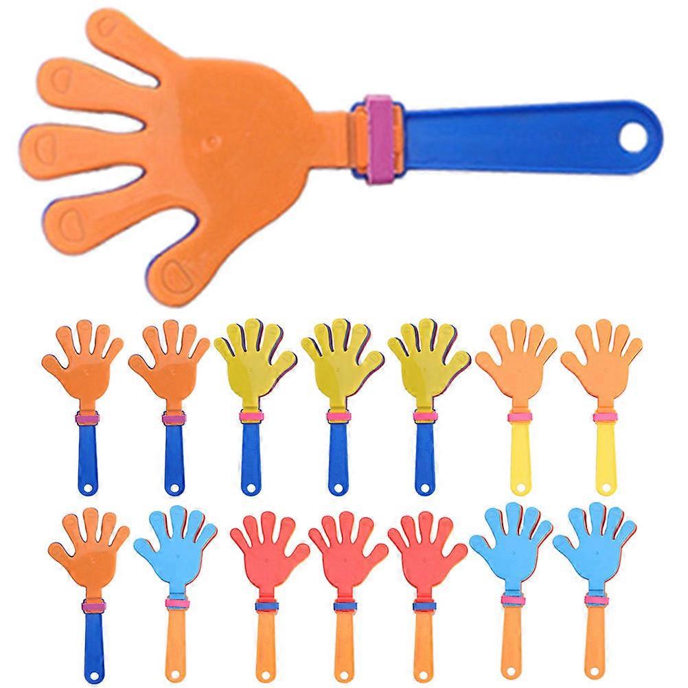 Hand Clappers Noisemakers Bulk Party Props Multi-Color 28X13CM Noise Maker 15Pcs