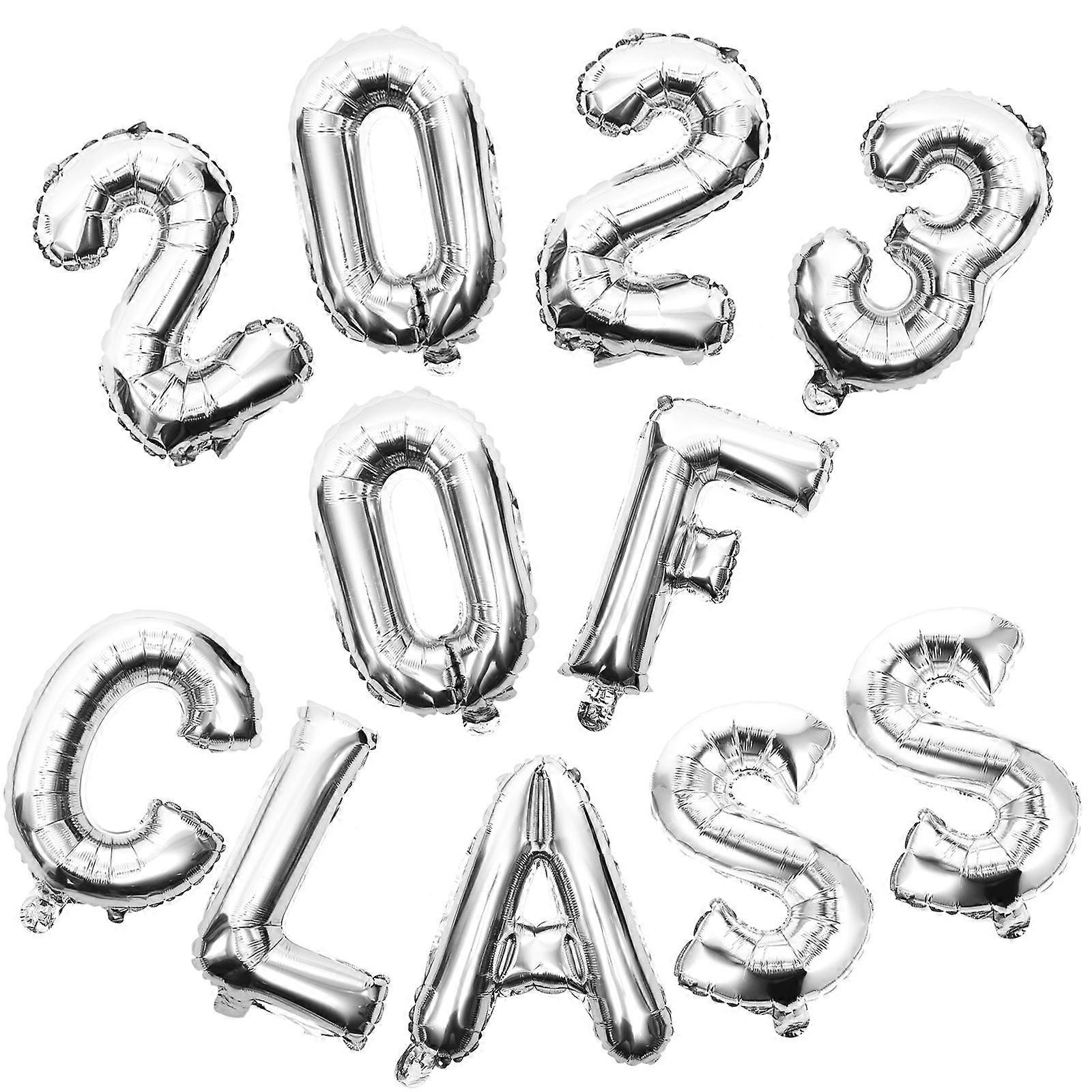 a refined and engaging product description for your **"1 Set Class of Graduation Balloons Foil Graduation Party Decorations"**:
### π Class of