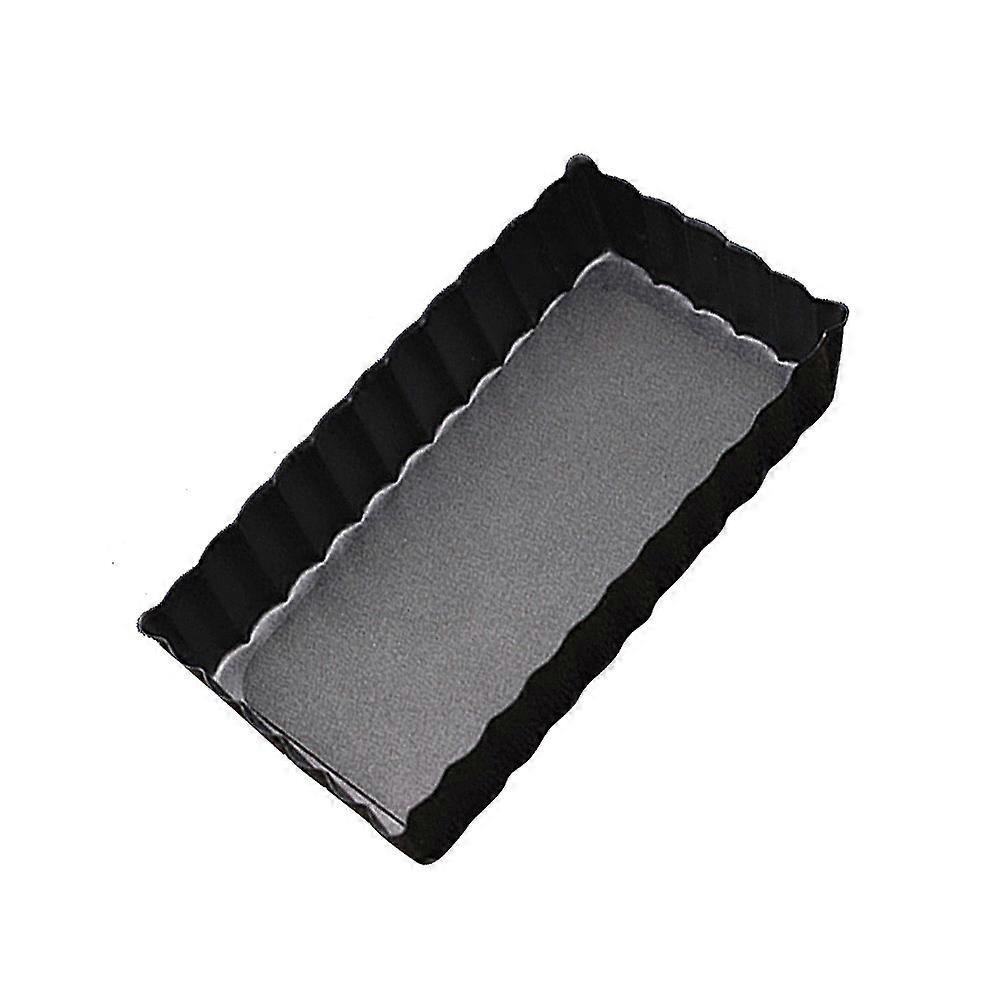 Nonstick Carbon Steel Baking Tray Rectangular Oven Suitable Microwave Safe Easy Clean Live Bottom Design 4Pcs