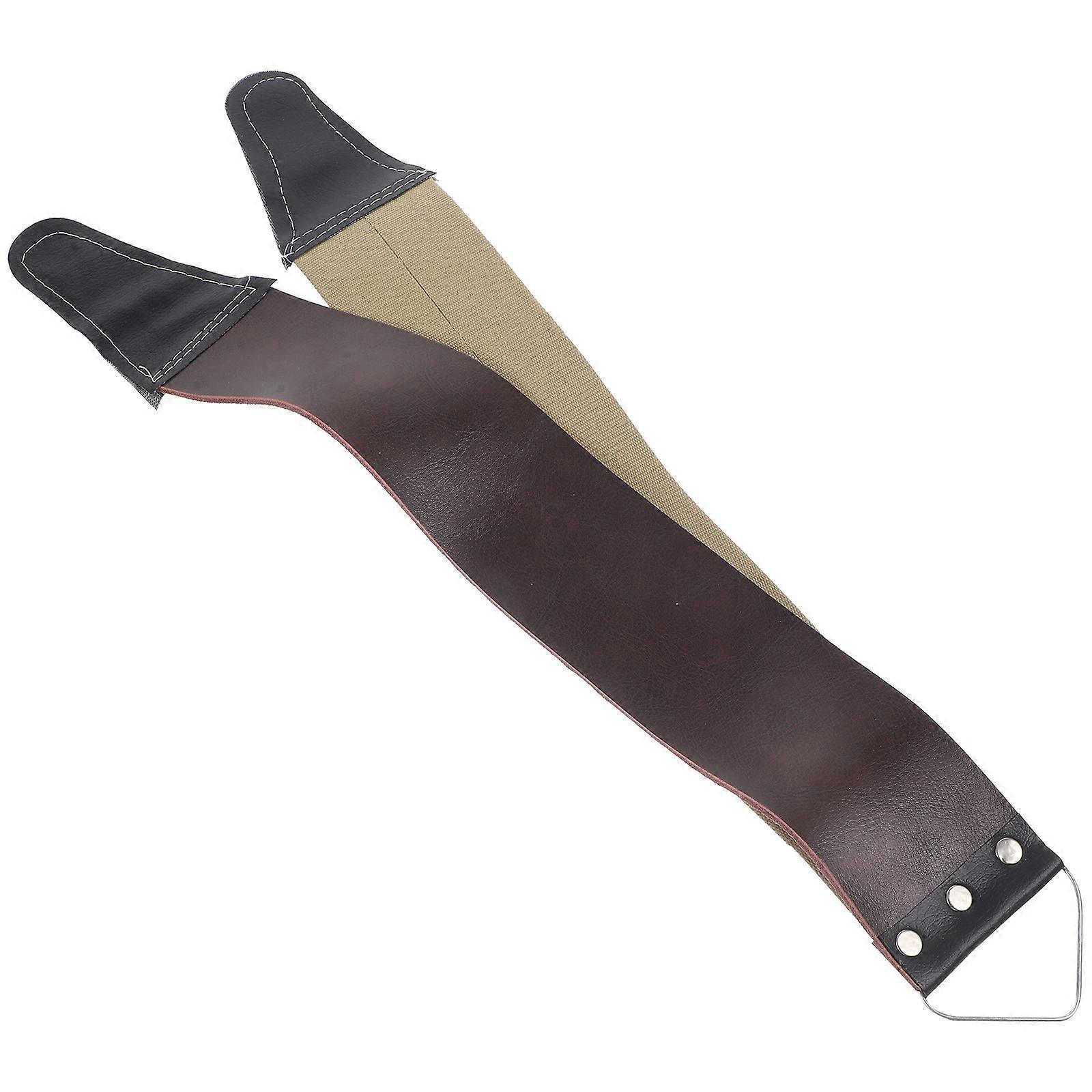 Sharpening Attachment Double Thicken Design Leatherworking Tool Set for Scissor Daily Life Use Rectangular Shape 1Pcs