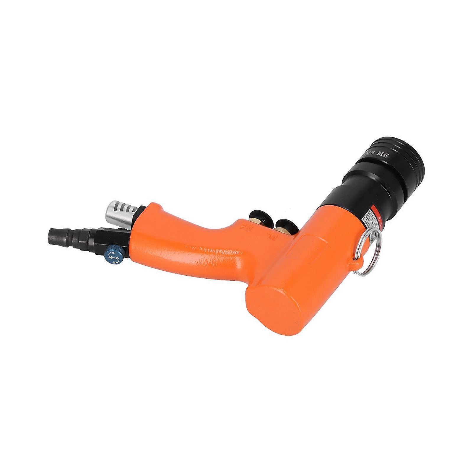 Pneumatic rivet gun for various applications in the automotive, electrical, and machinery industries