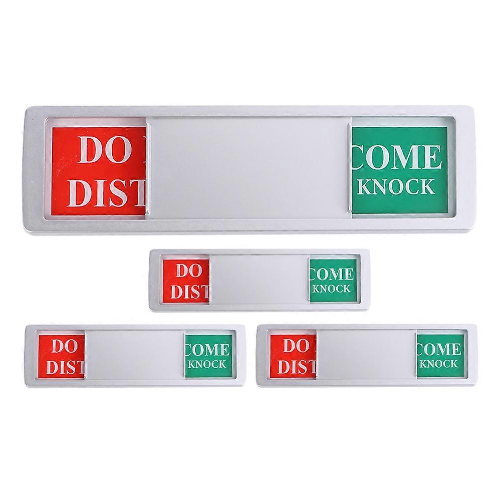 4pcs Do Not Disturb Sign for Hotel Door Magnetic Door Knob Sign Pendant