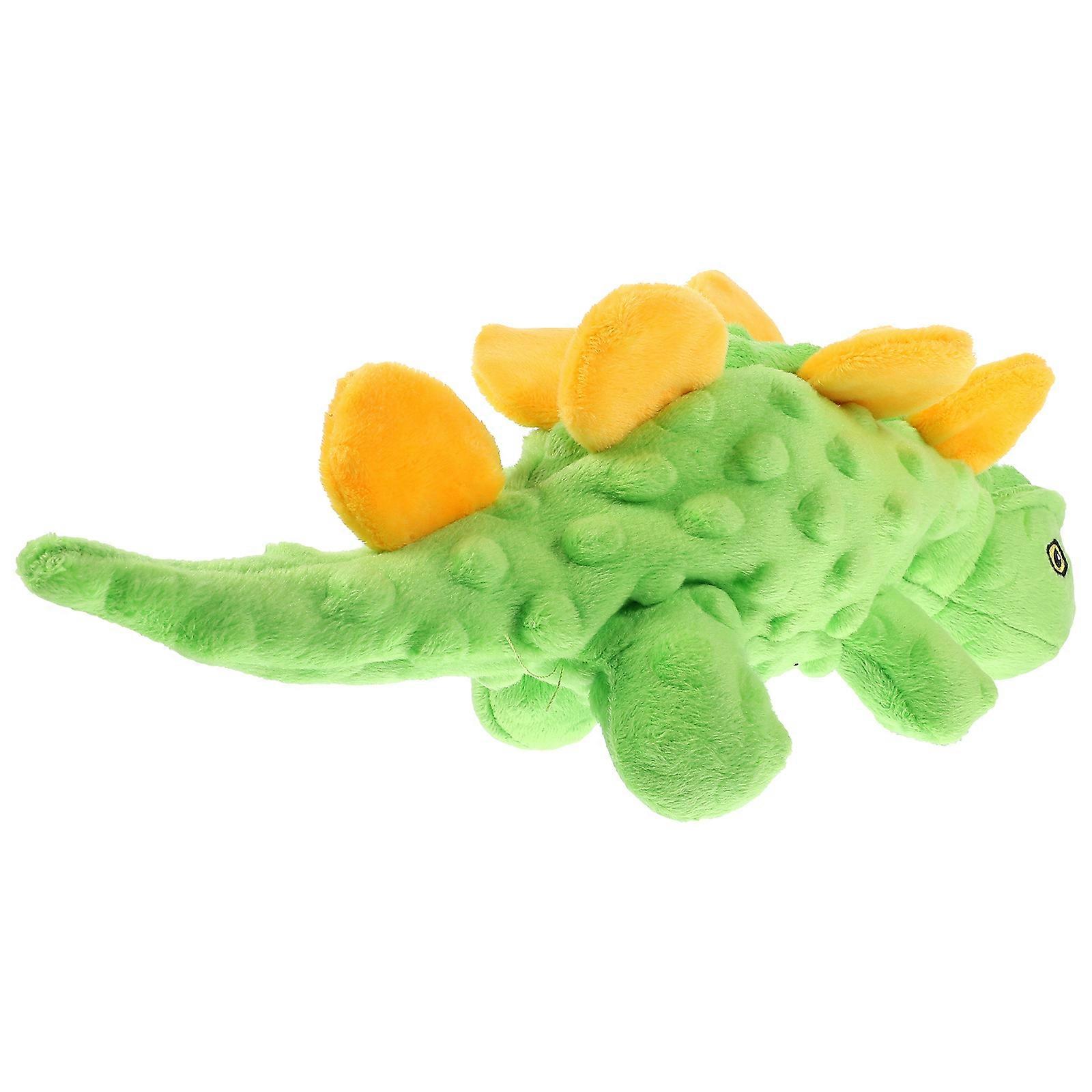 Durable Plush Squeaky Dinosaur Dog Chew – Fun Teething Toy for Puppies & Dogs, Safe & Easy to Play With