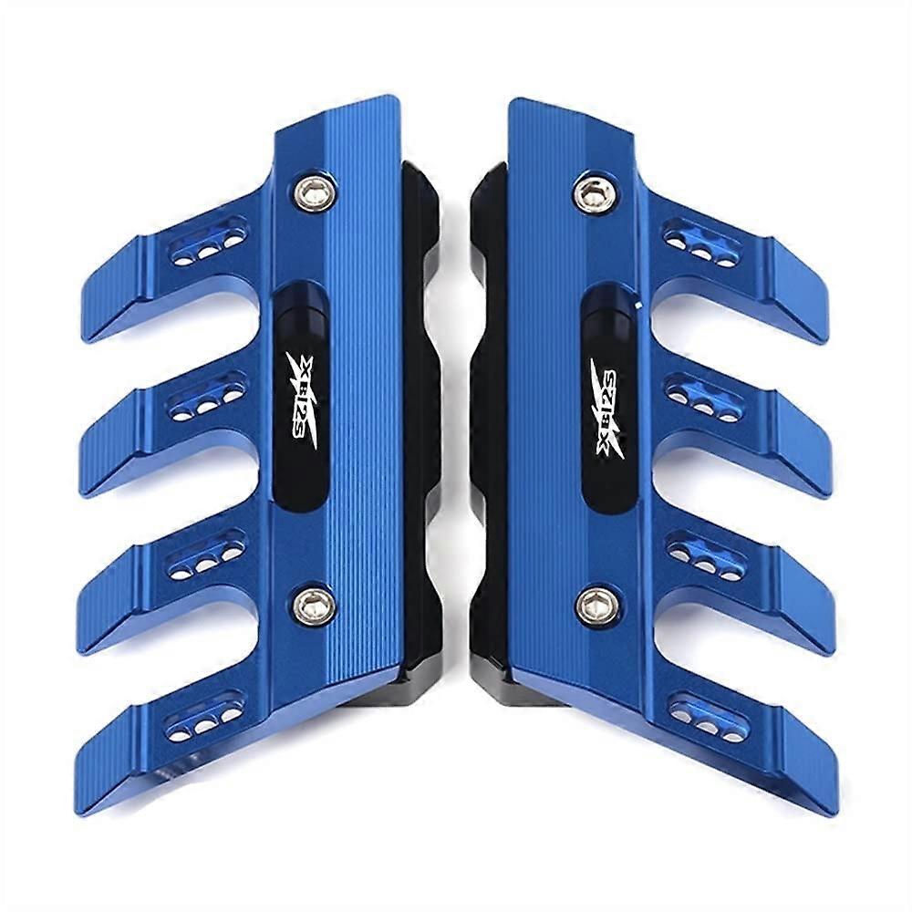 Crash Side Protector Fork Guard CNC Aluminum Blue for Buell XB12S Compatible With XB12SCG Mudguard