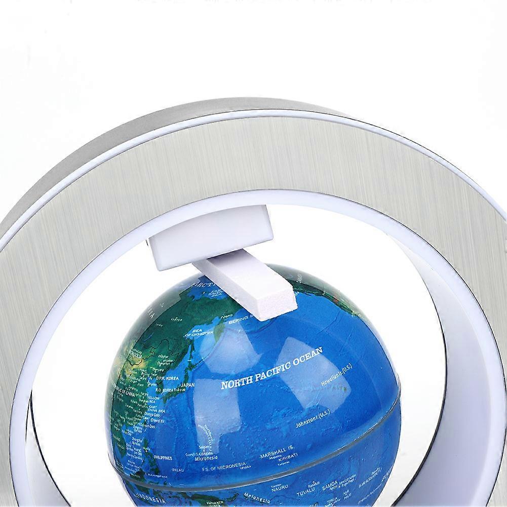 Levitating Globe Floating Globe With LED Lights Magnetic Field Levitation World Map Globe