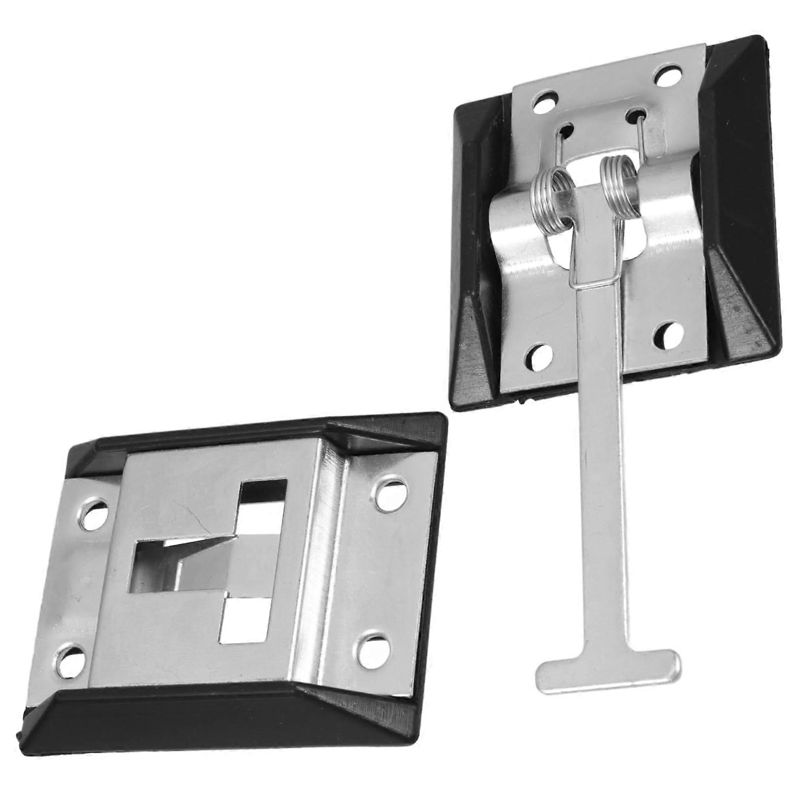Door Holder for Motorhomes and Trailers – Sturdy Carbon Steel Door Stop with ZincPlated Coating for Secure Door Holding