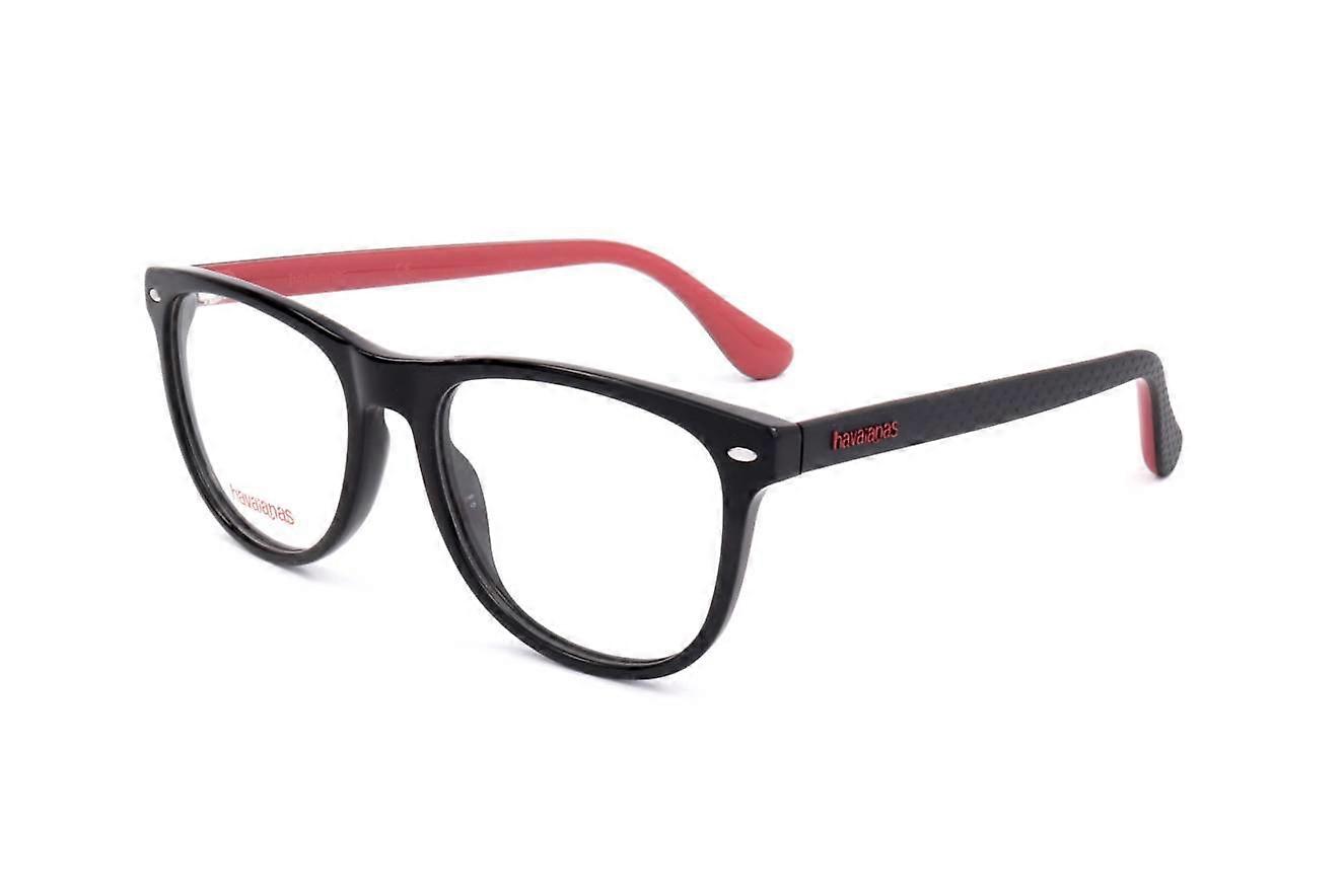 Eyewear Frames Havaianas MACAE/V OIT BLACK RED 52/18/145 MAN
