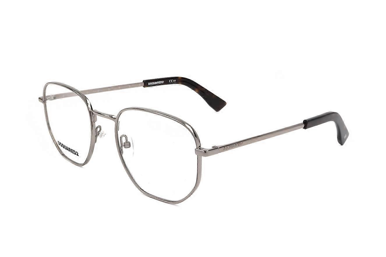 Eyewear Frames Dsquared2 D2 0054 6LB RUTHENIUM 52/21/145 MAN