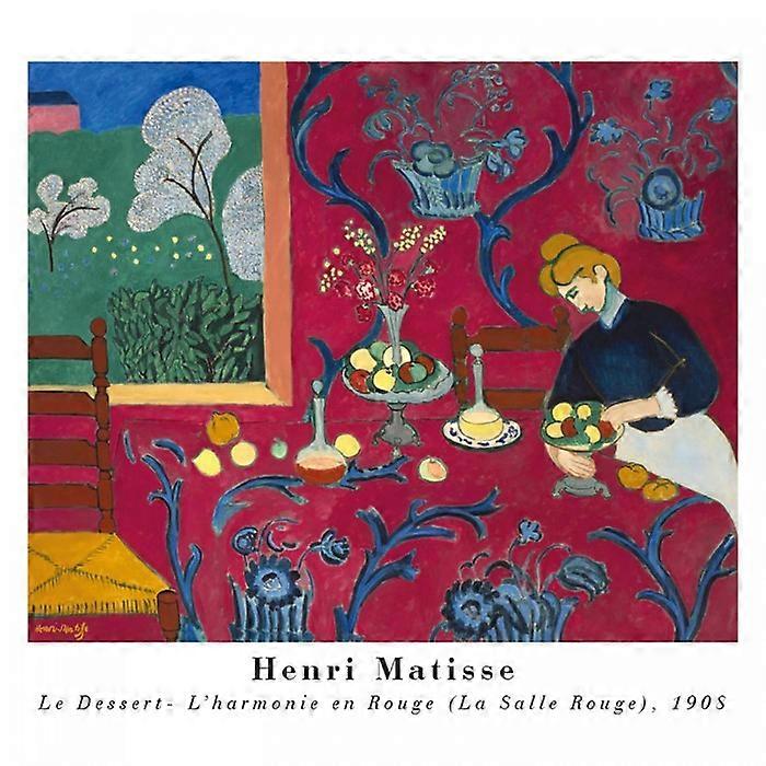 Henri Matisse The Dessert: Harmony In Red The Red Room Print