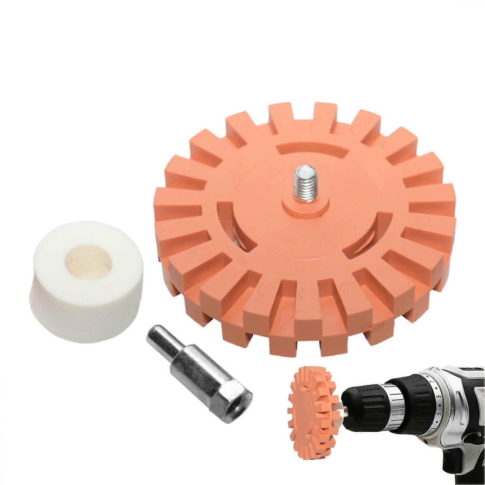 Pneumatic SelfAdhesive Sticker Cleaning Disc  Sticker Remover, 20 mm