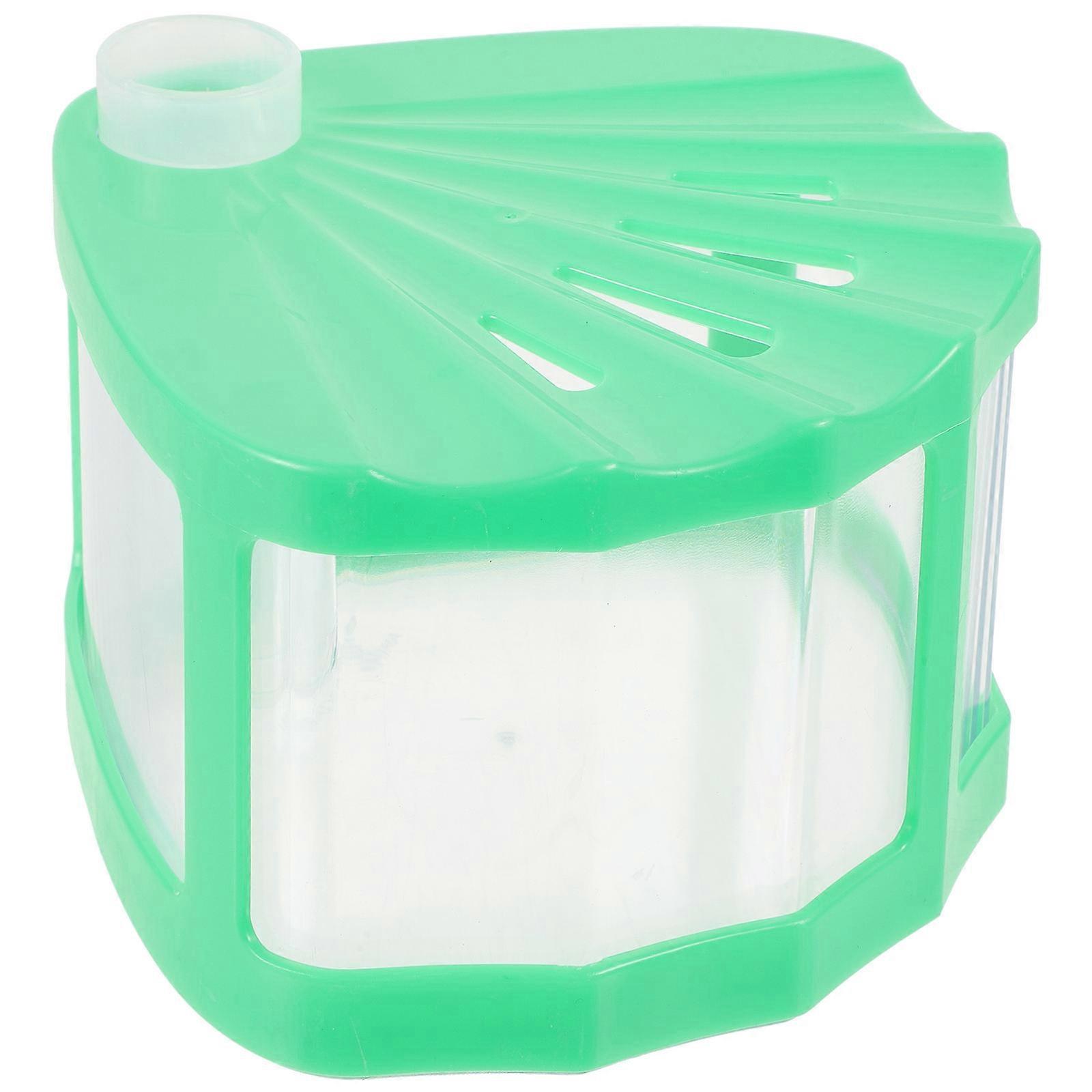 Plastic Fish Bowl for Color Suitable for Desktop and Office Use 3.5 Inches