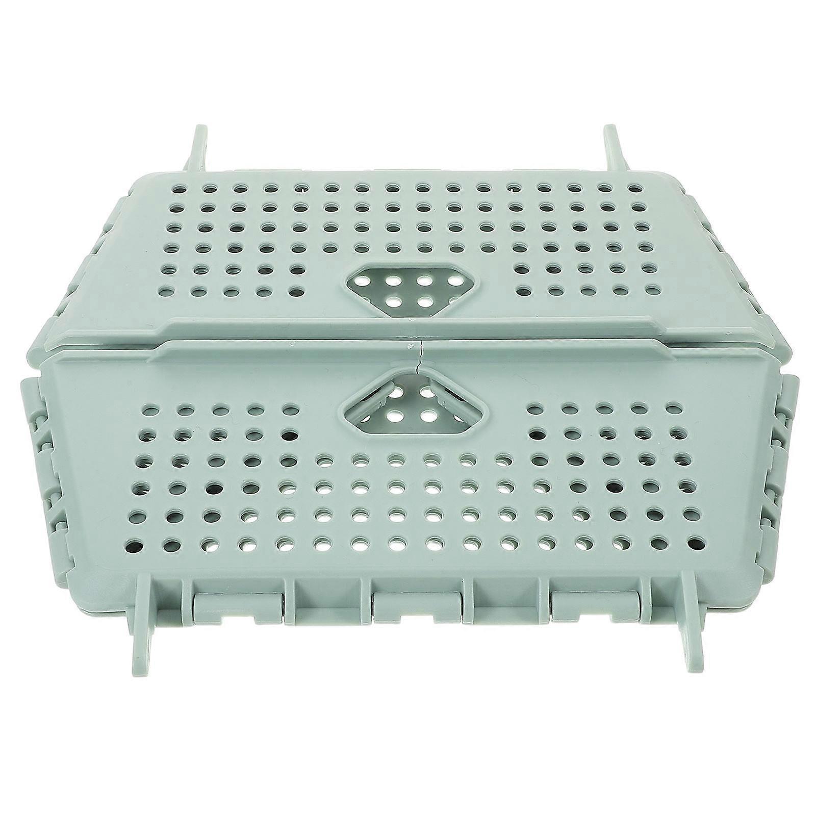 Fruit Washing Basket Collapsible Colander Spacesaving Design For Household Users Quick Drainage Plastic 1Set
