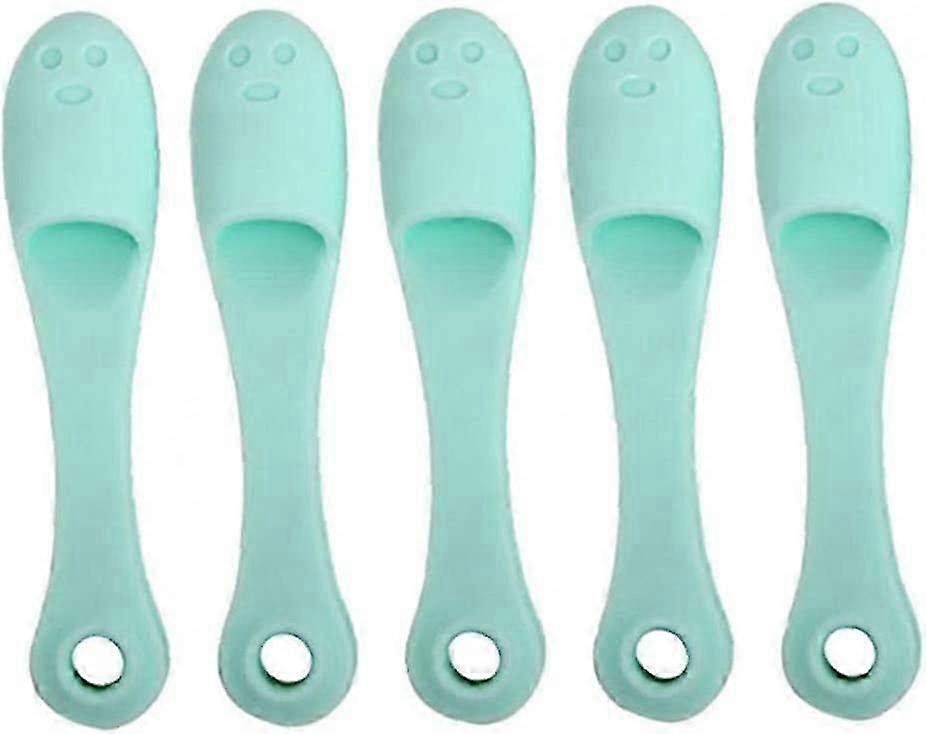 5Pcs Silicone Brush Face Scrubber Tool