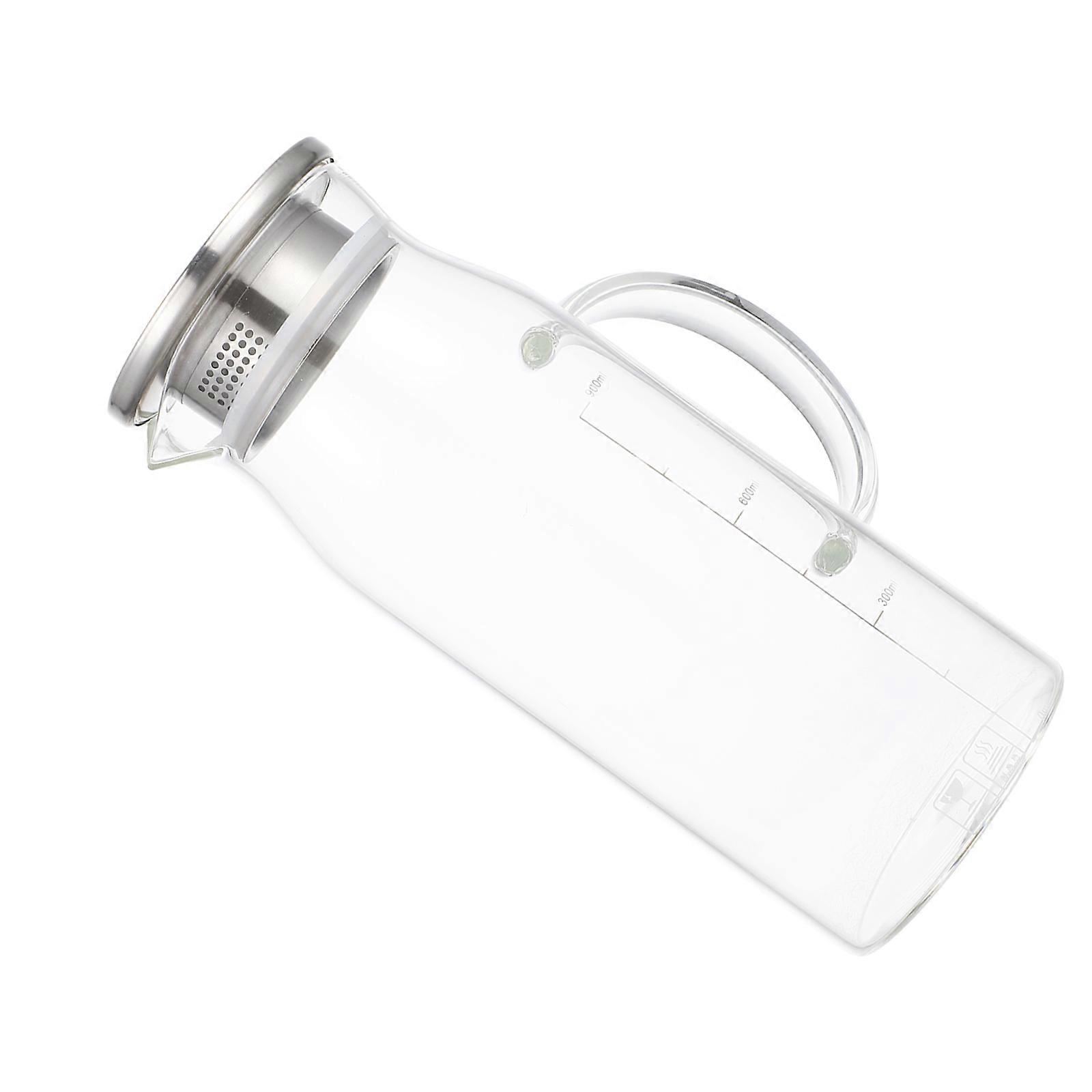 Glass Water Pitcher with Transparent Design for Easy Cleaning and Use for Home