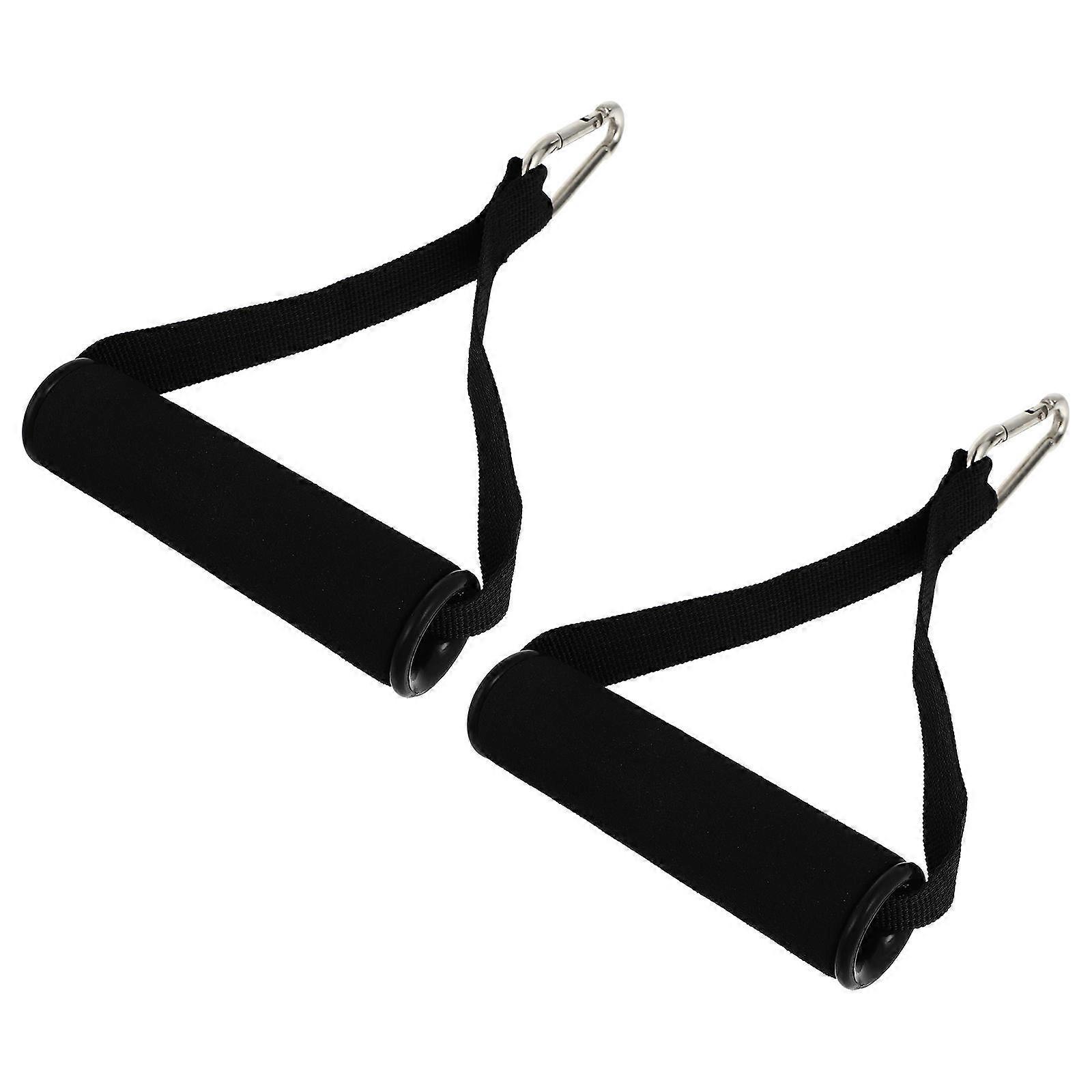 Ergonomic Fitness Pulling Handle 2Set Ideal For And Gym Enthusiasts In Resistance Exercise With Durable Material