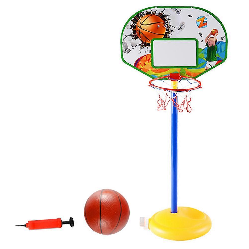 Fun 3Pcs Basketball Toys For Kids With Adjustable Height Designed For Indoor And Outdoor Shooting And Skill Development