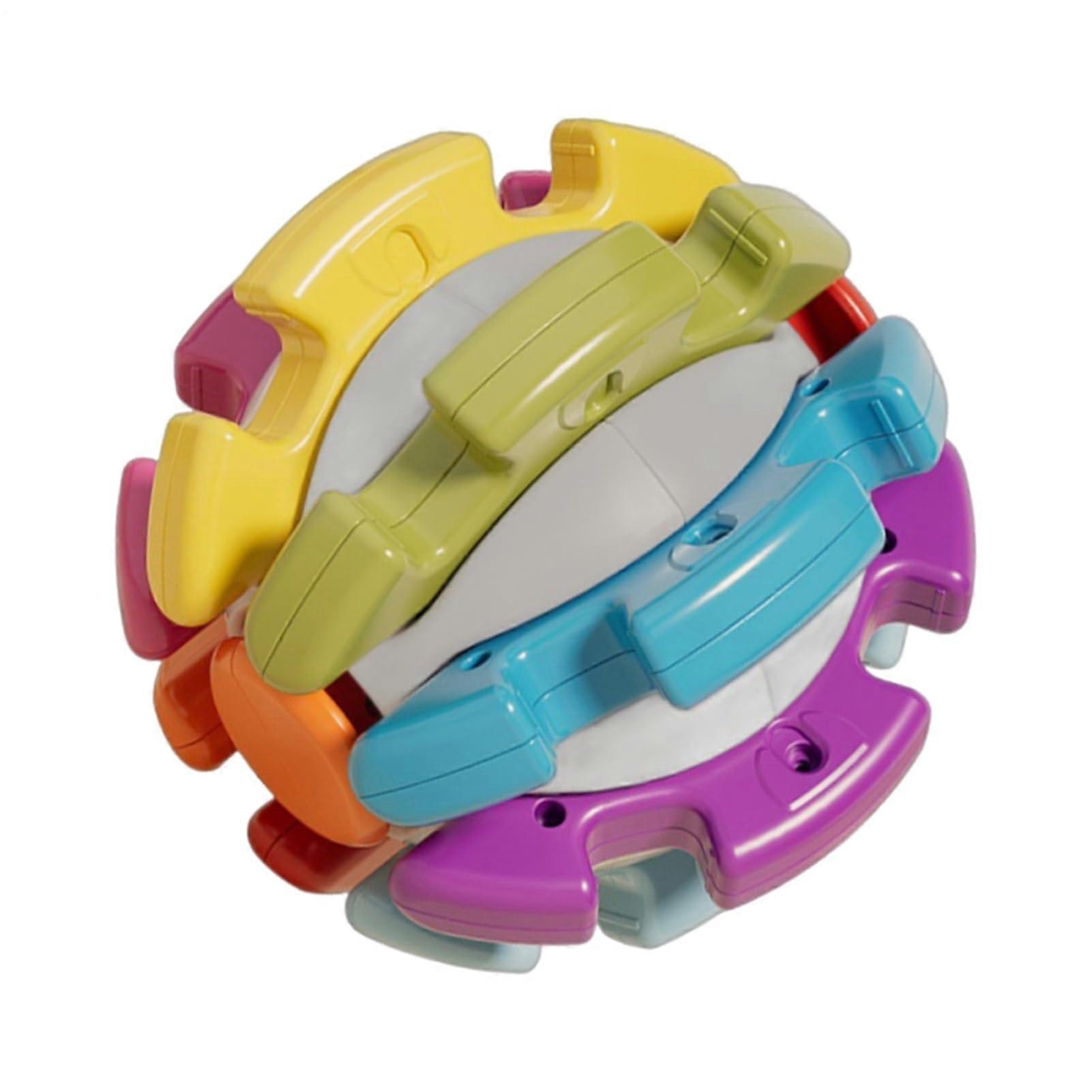 Rainbow Puzzle Ball for Kids Ages 3-6 | Colorful Educational Toy | Developmental Logic Game for Early Learning