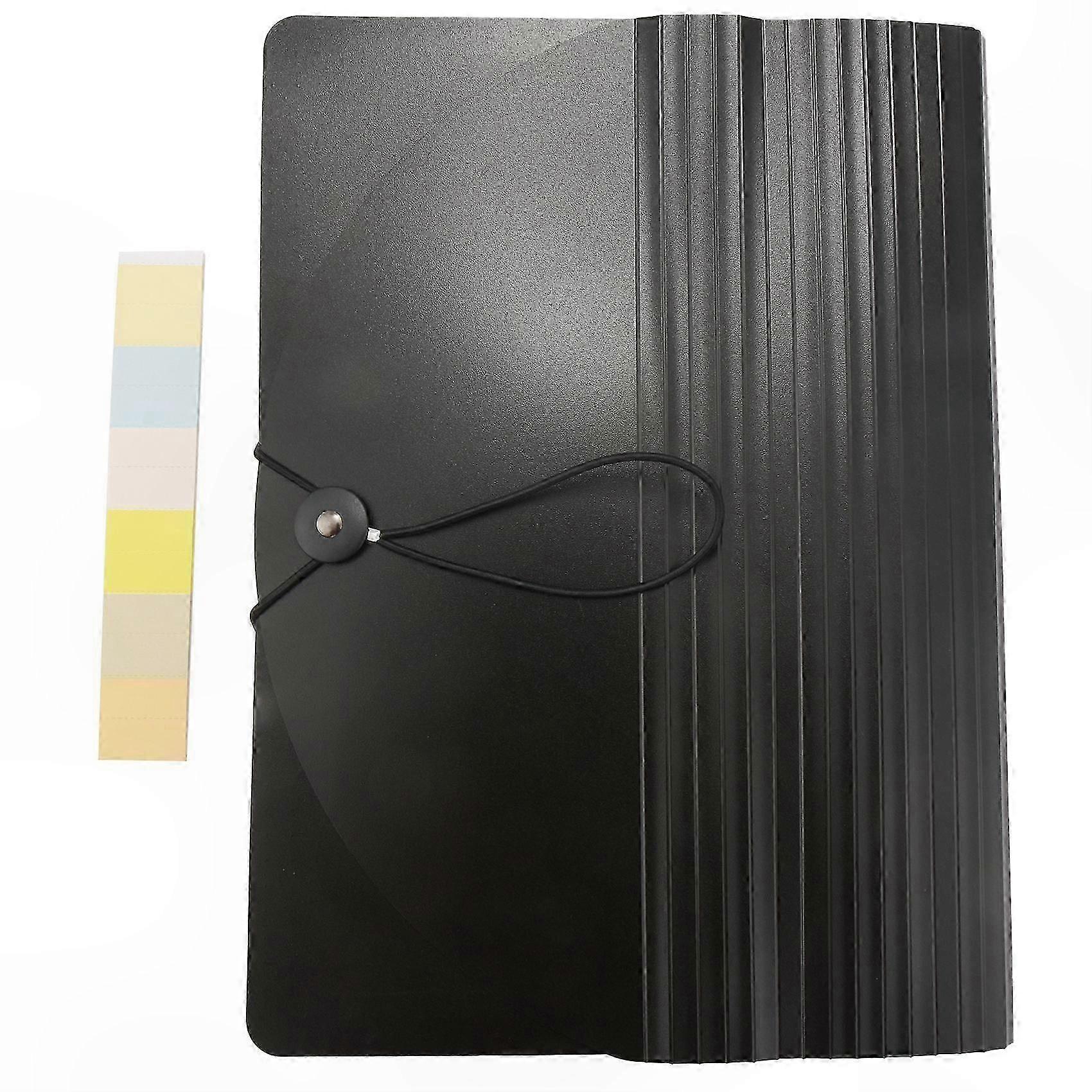 A4 Document Organizer with 12 Expandable Pockets for Bills, Receipts, and Files