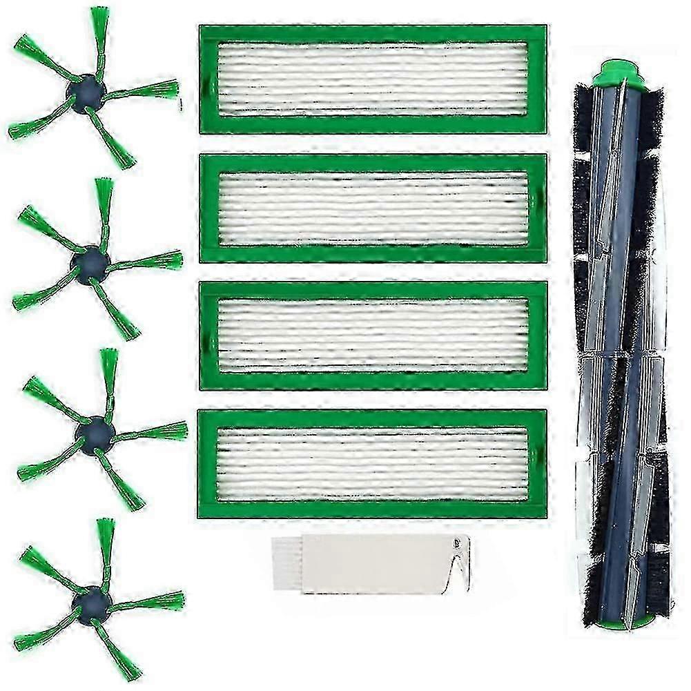 Replacement roller brush side brushes hepa filter for kobold vr200 vr300 robot vacuum cleaner access p