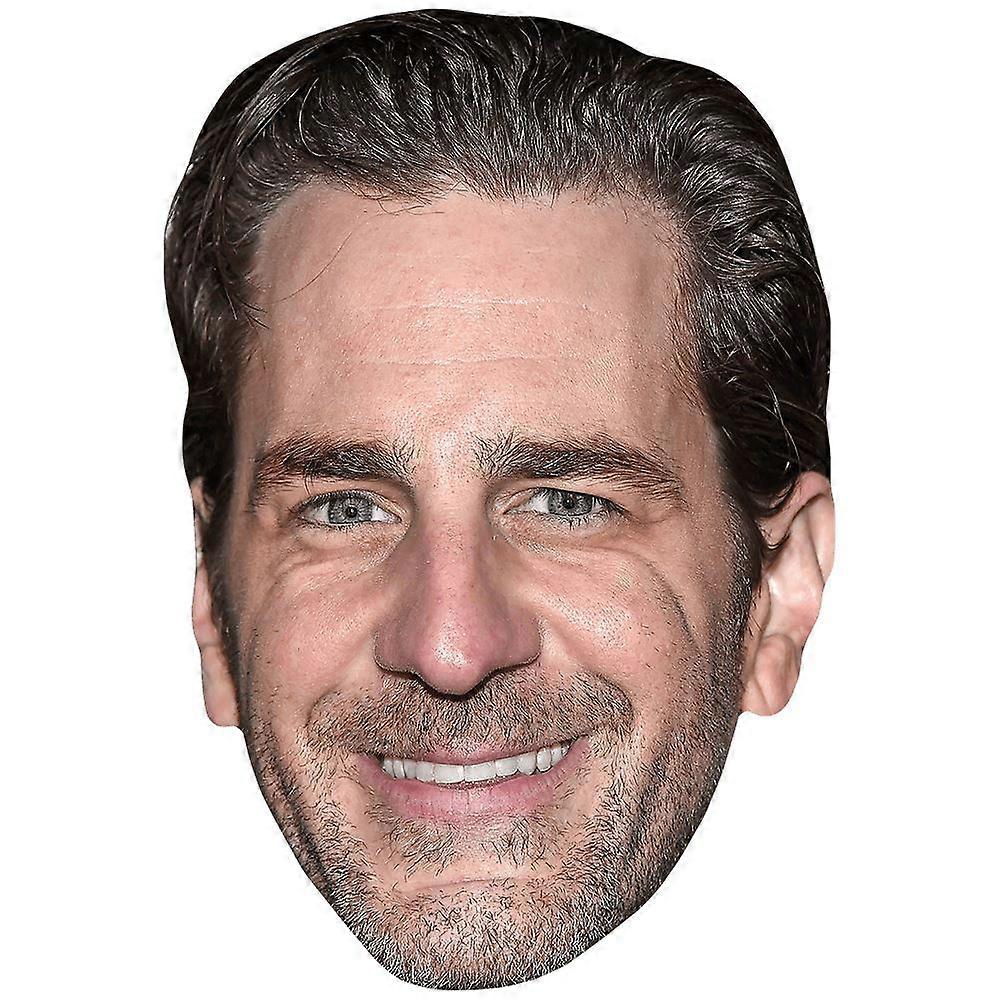 Aaron Abrams (Smile) Celebrity Mask, Flat Card Face