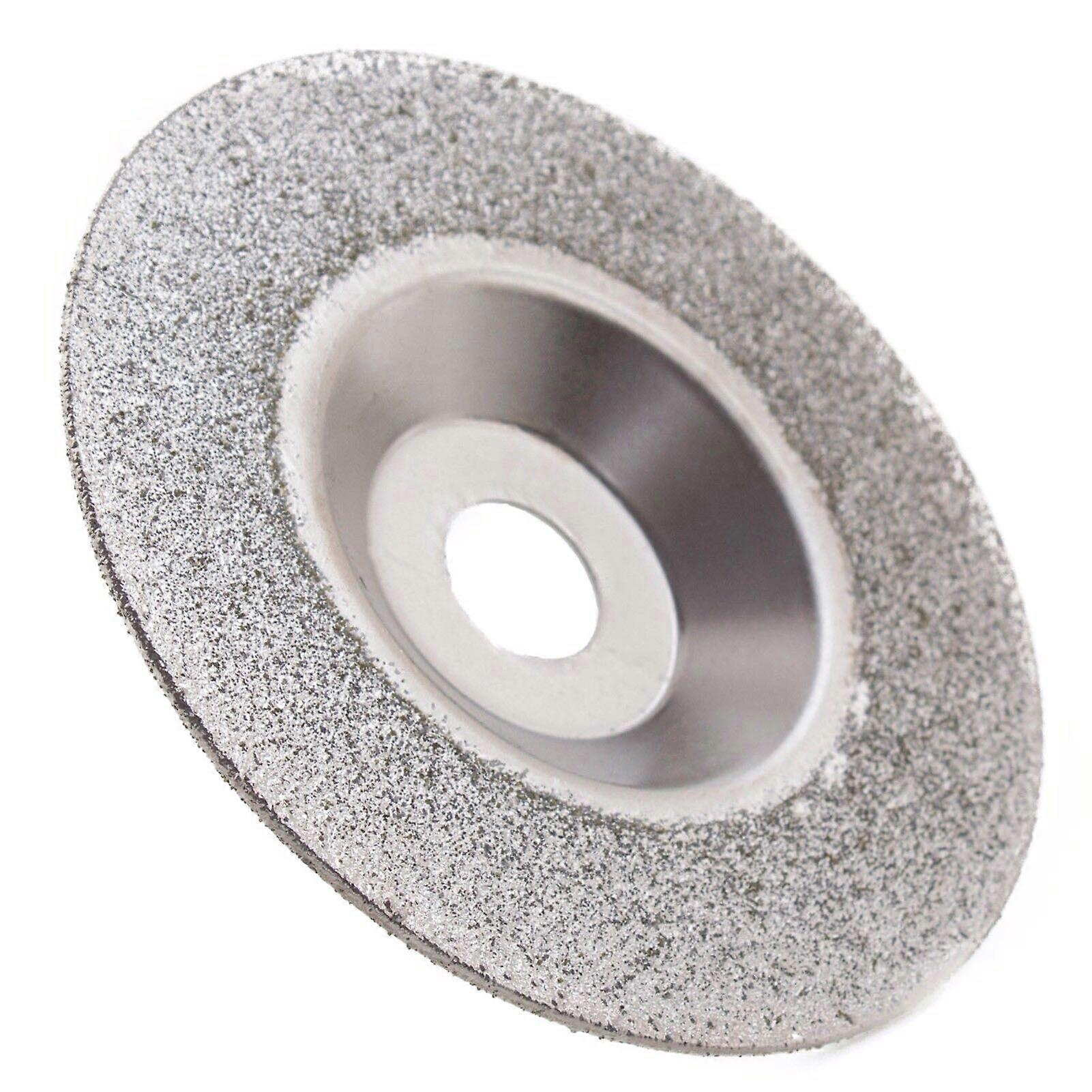 4in Diamond Grinding Disc Wheel Coated Grit 60 Convex Stone Tools for Angle Grinder