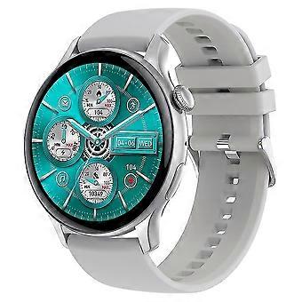 Hk85 1,43-inch Amoled-scherm Horloge Snelheidsbewaking Bluetooth-bellen Sporthorloge -ZilverMulticolor