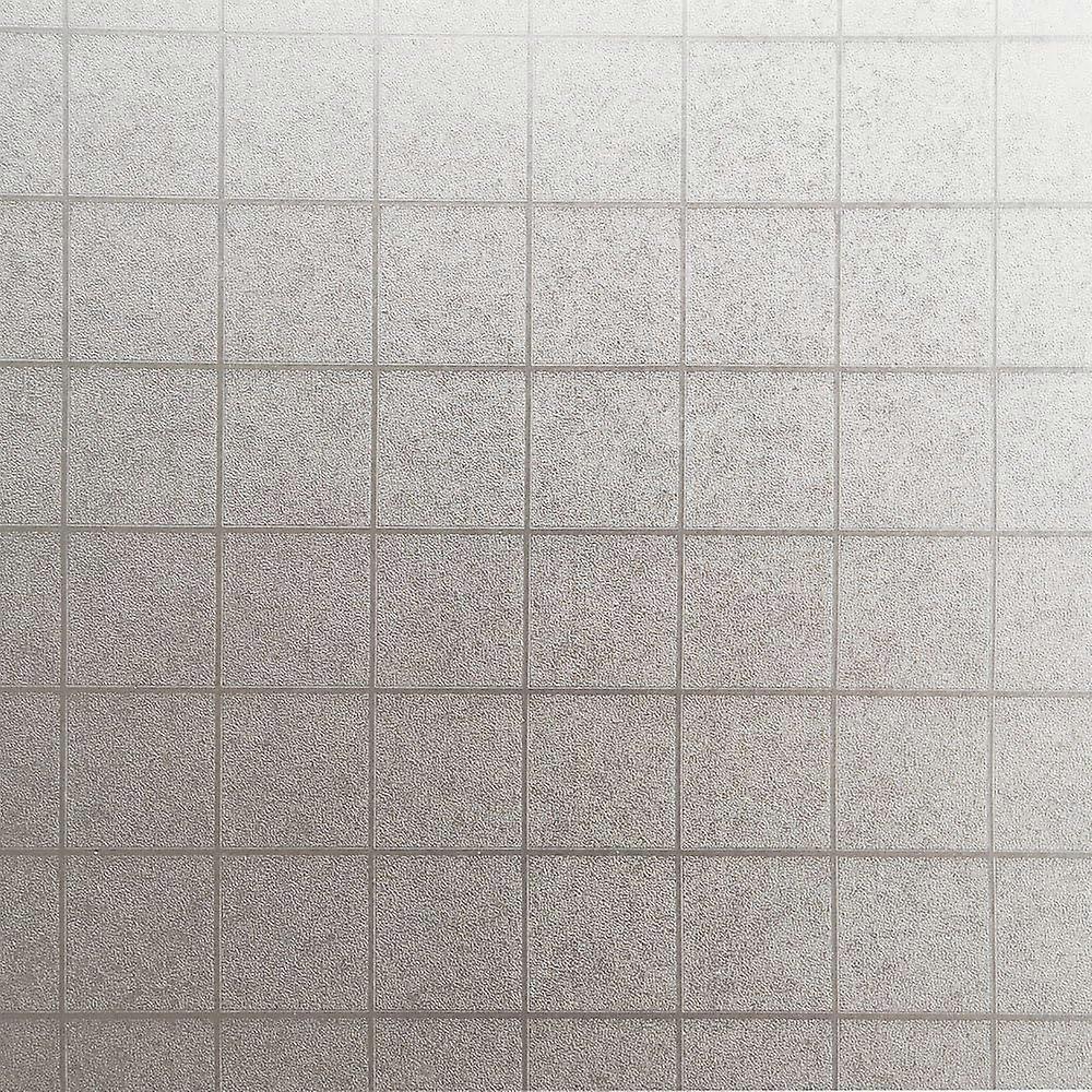 Self-Adhesive Embossed Window Film Home Decor 17.7" X 394"(Roll) Limpid Trellis